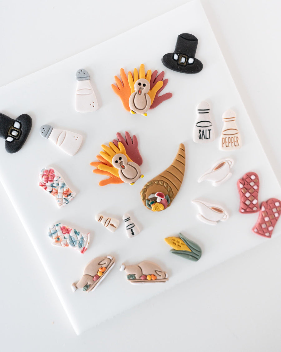 Hand Turkey - Thanksgiving Collection - 3 piece set