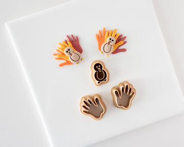 Hand Turkey - Thanksgiving Collection - 3 piece set