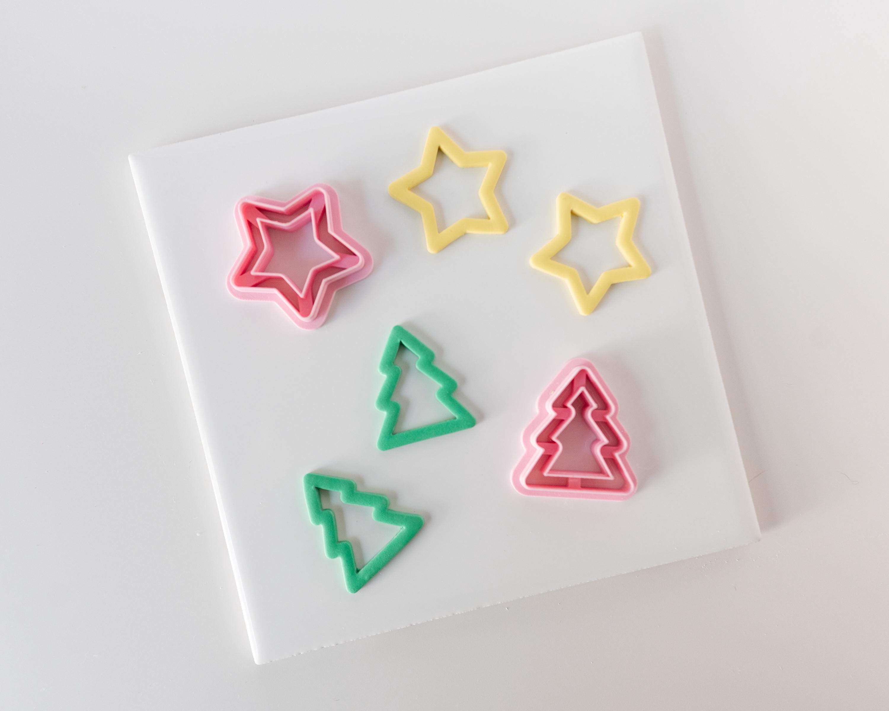 Holiday Outlines - Cutout clay cutters