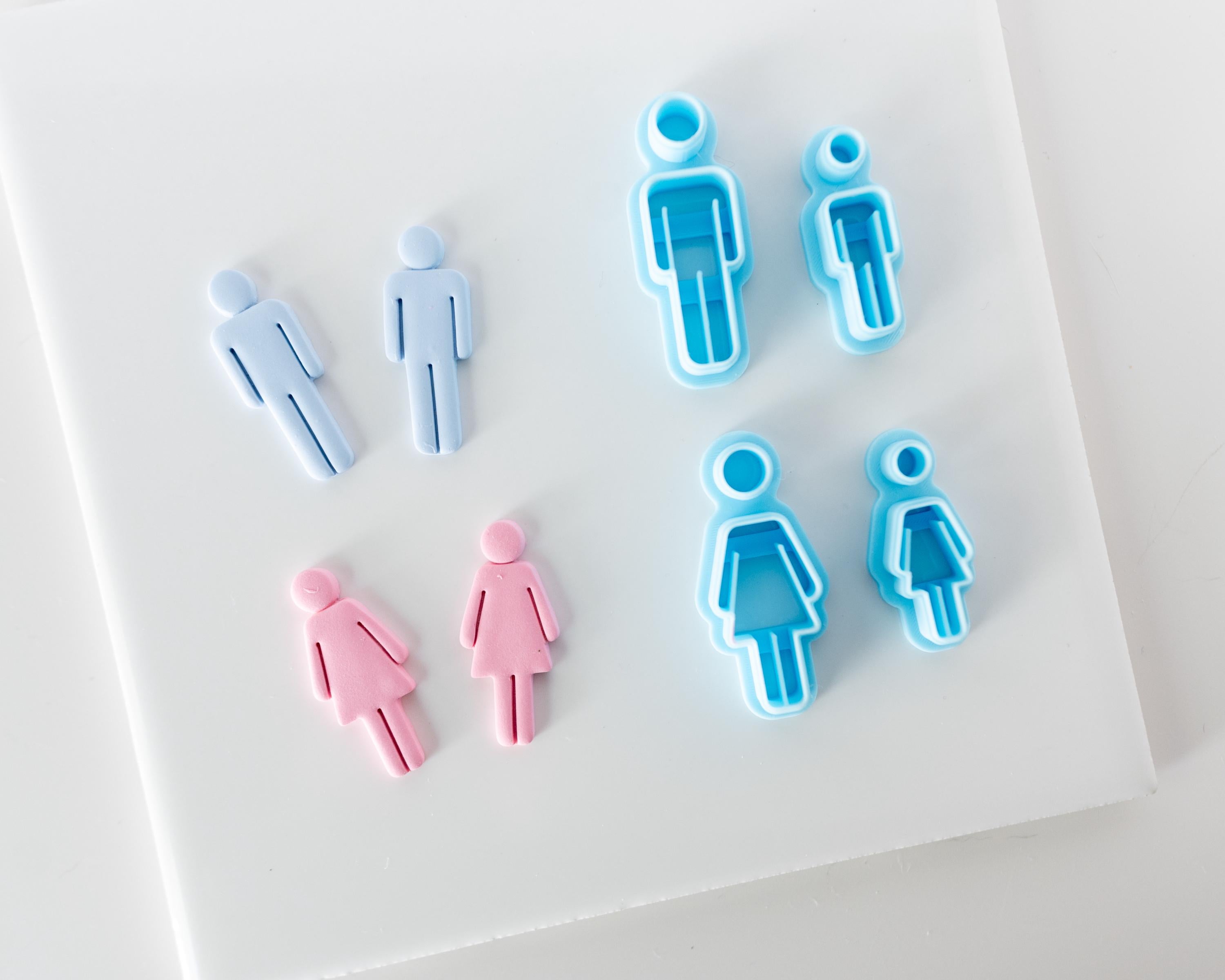 Gender Bathroom People - Male and Female