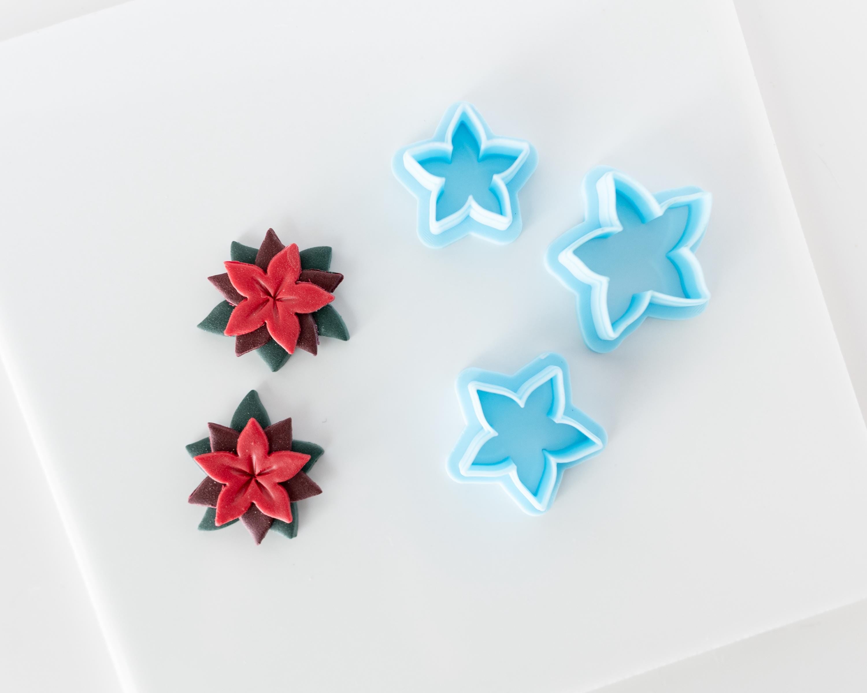 Poinsettia - 3 piece set