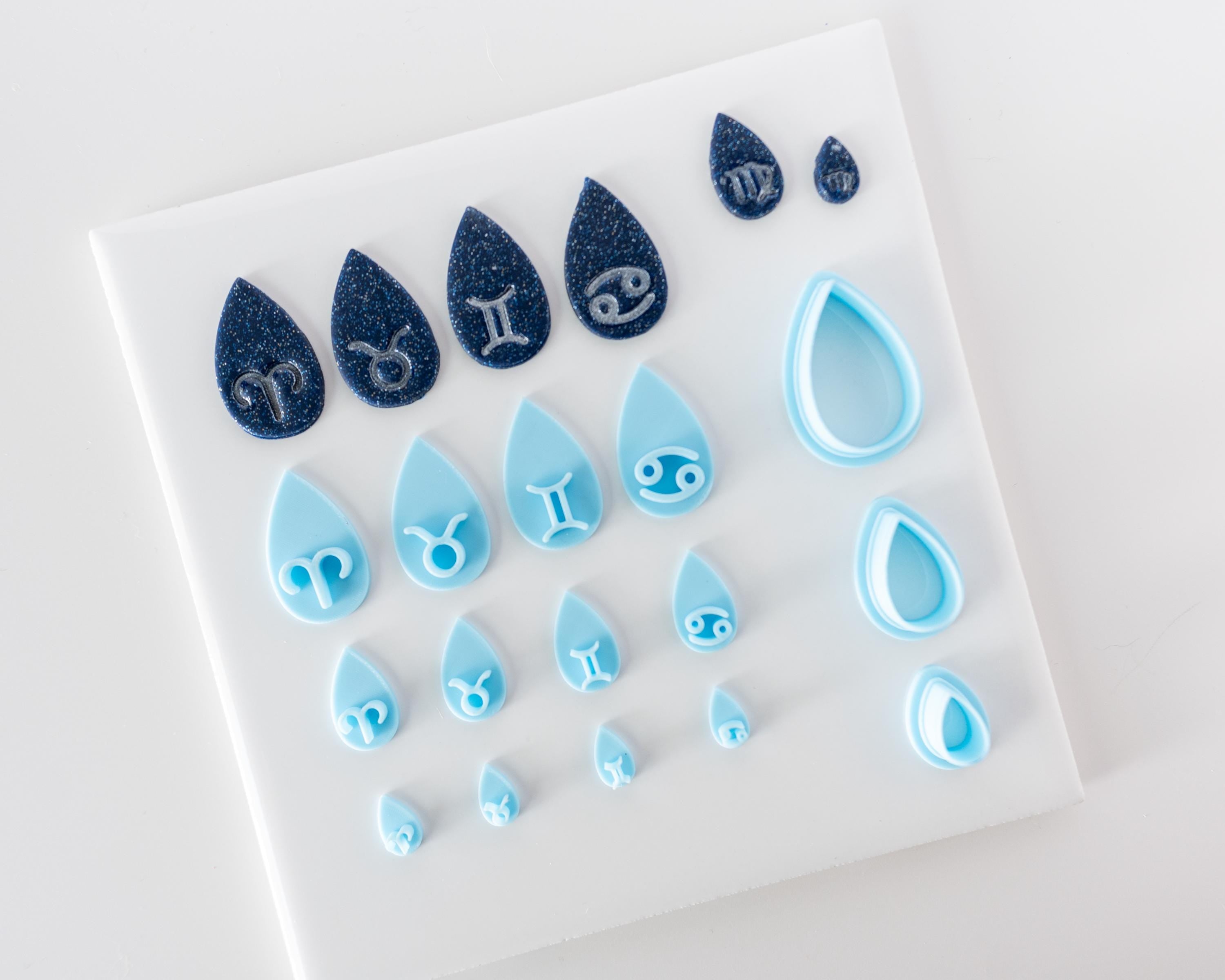 Zodiac Drops - Stamp and Drop Outline