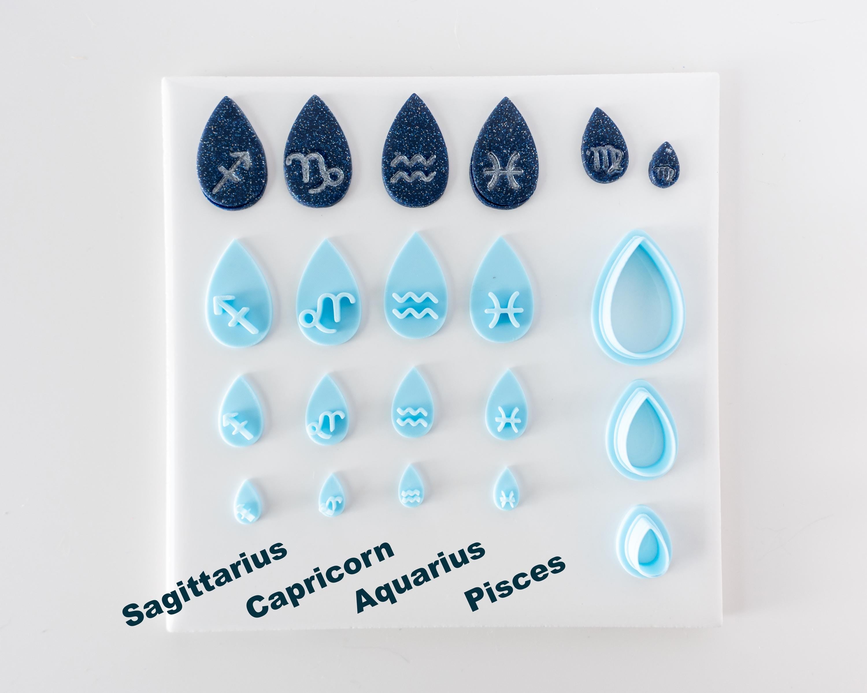 Zodiac Drops - Stamp and Drop Outline