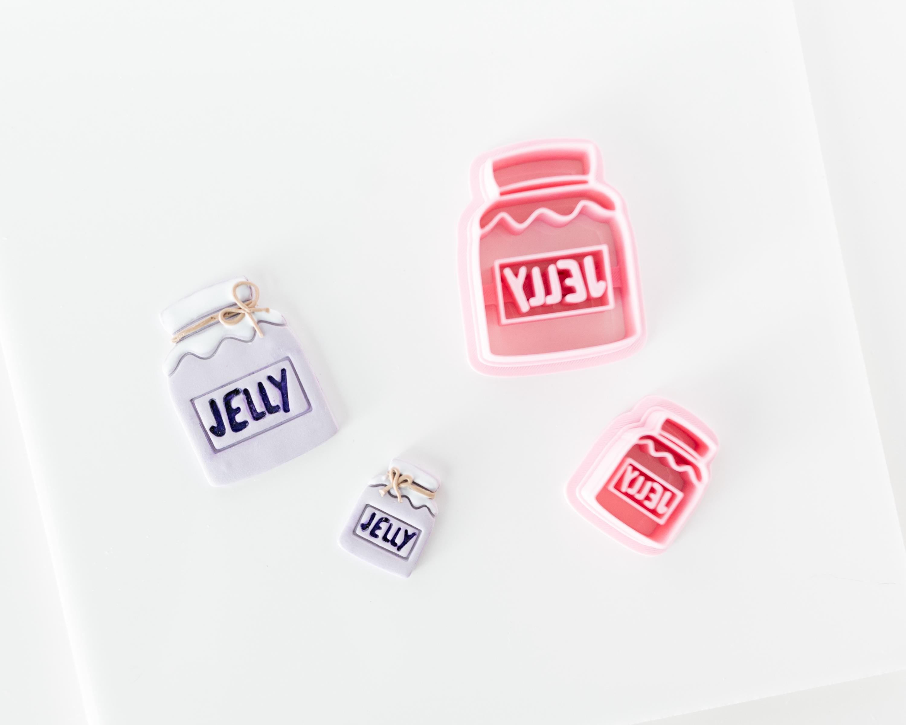 Jelly of the Month Club - Hand-Drawn Jelly Jar - Christmas Vacation Clay Cutter