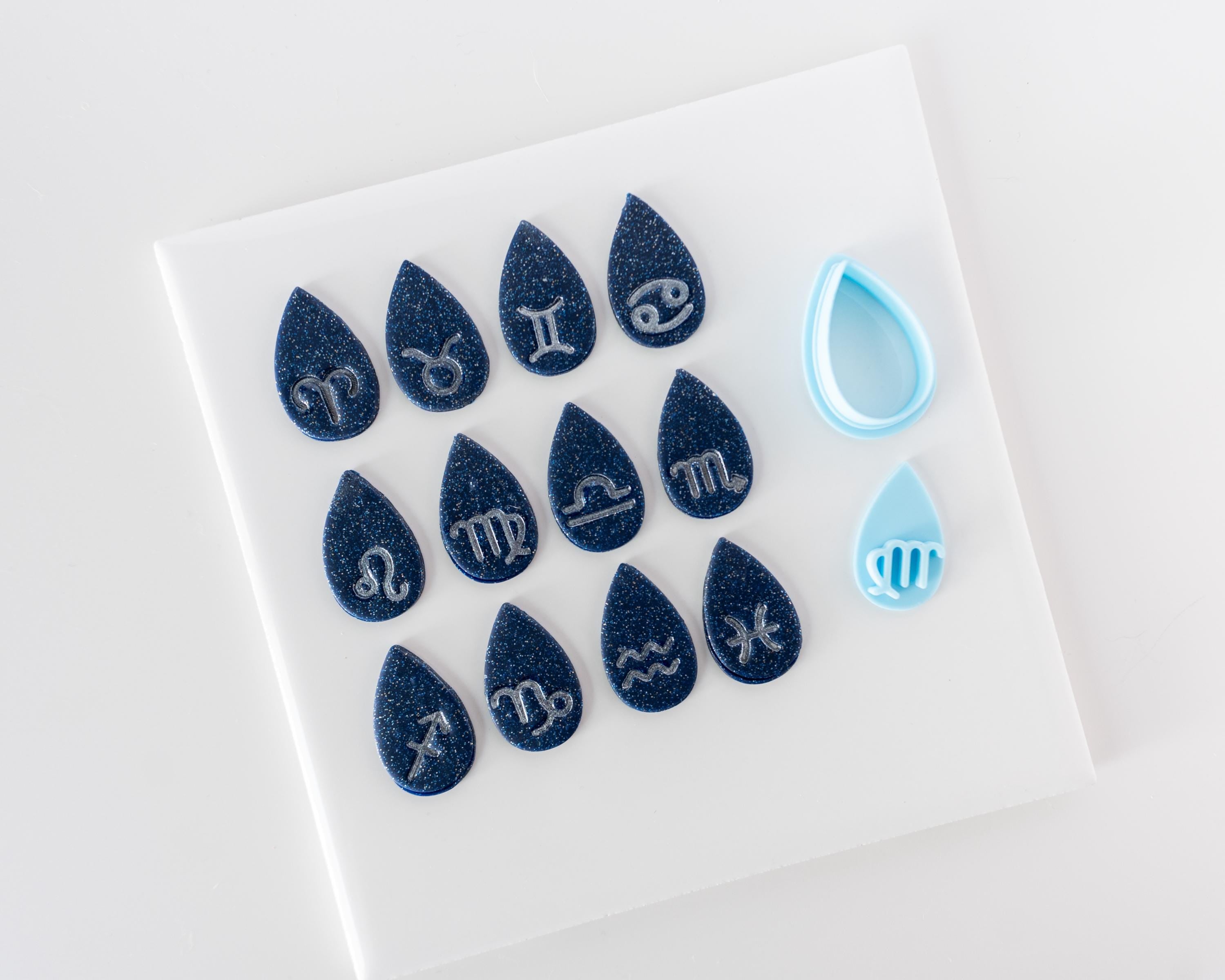 Zodiac Drops - Stamp and Drop Outline