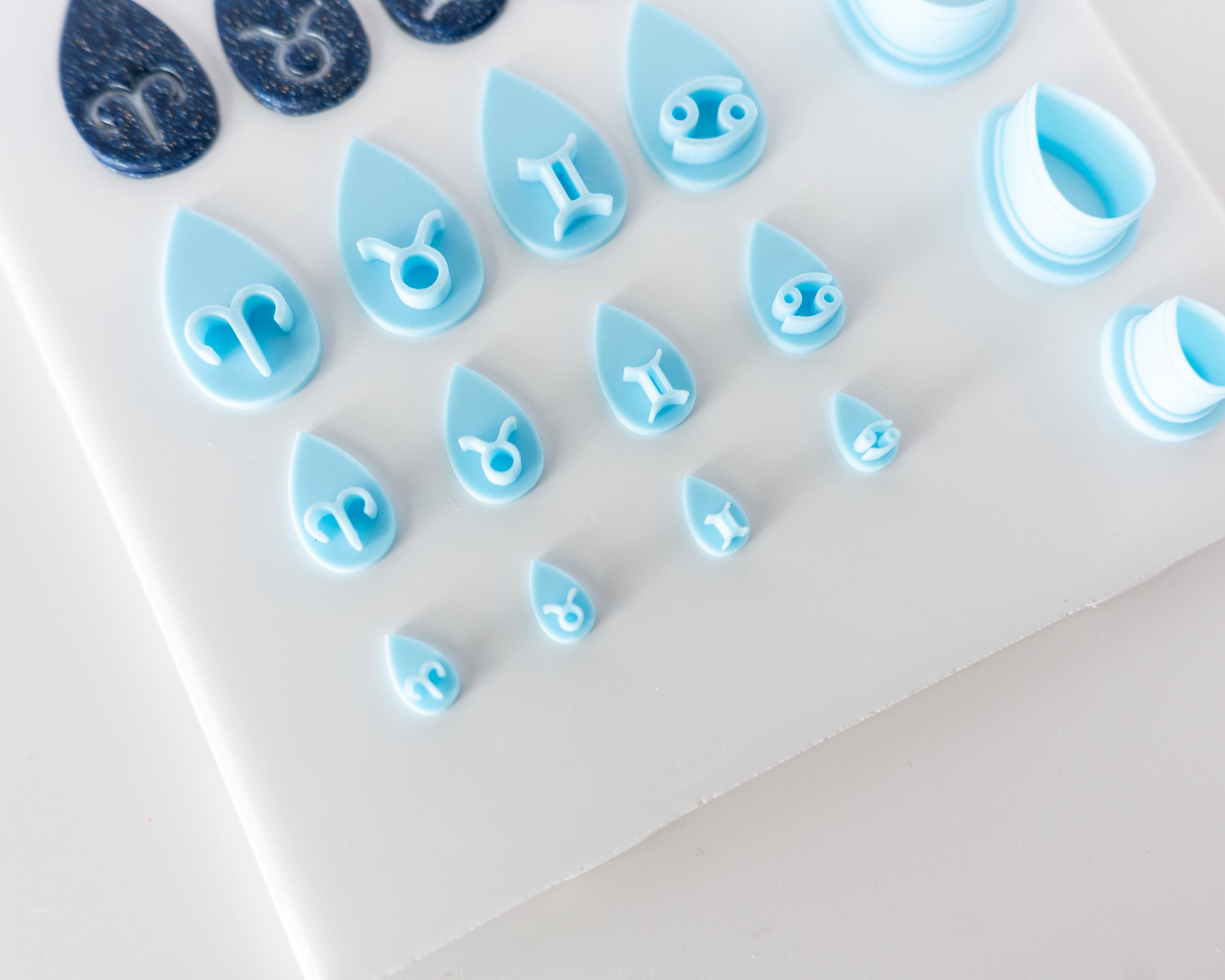 Zodiac Drops - Stamp and Drop Outline