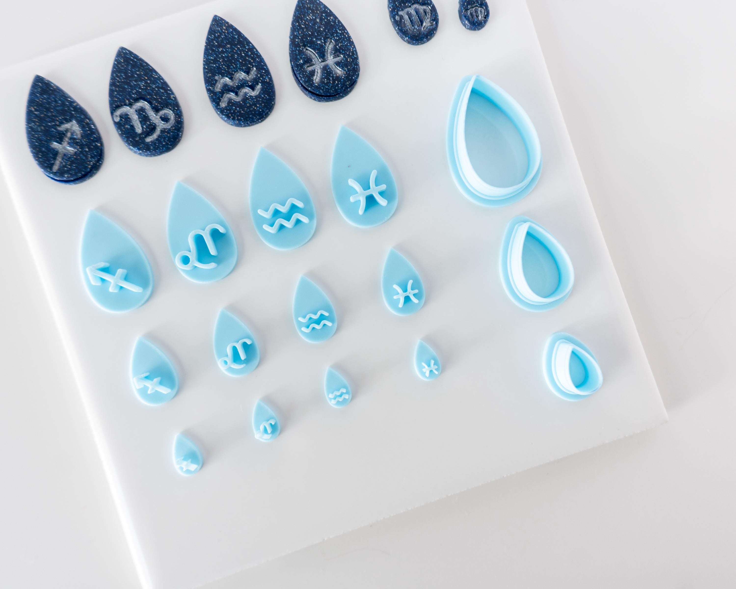 Zodiac Drops - Stamp and Drop Outline