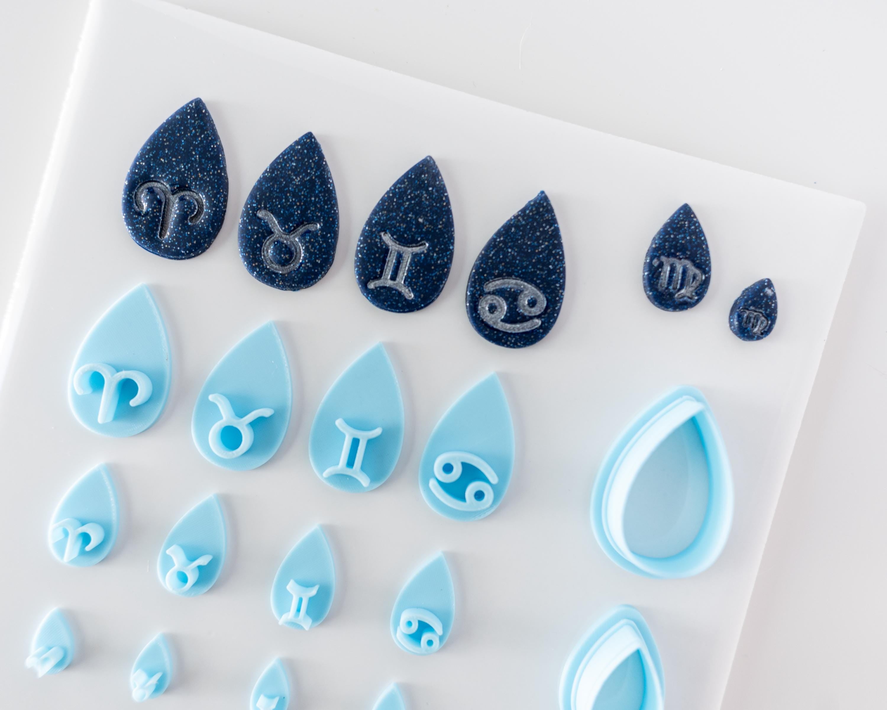 Zodiac Drops - Stamp and Drop Outline