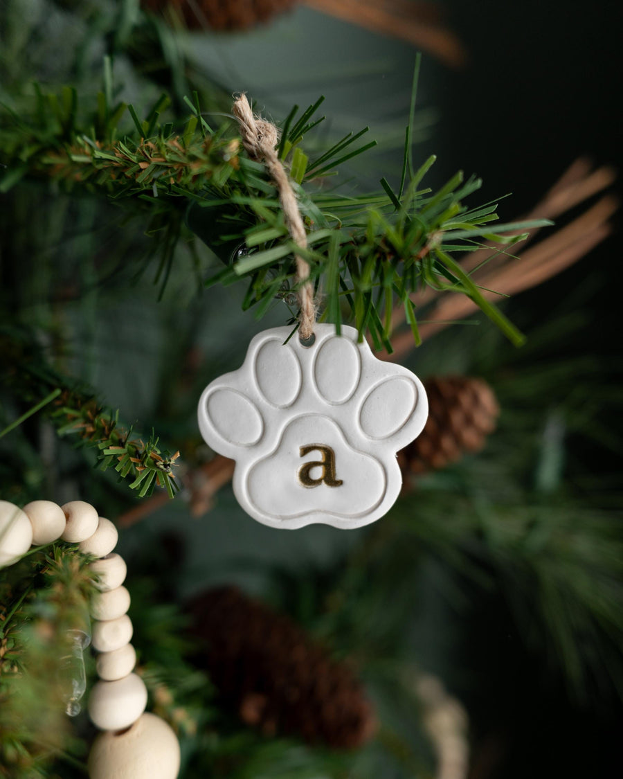 Ornament Collection: Paw Print Ornament