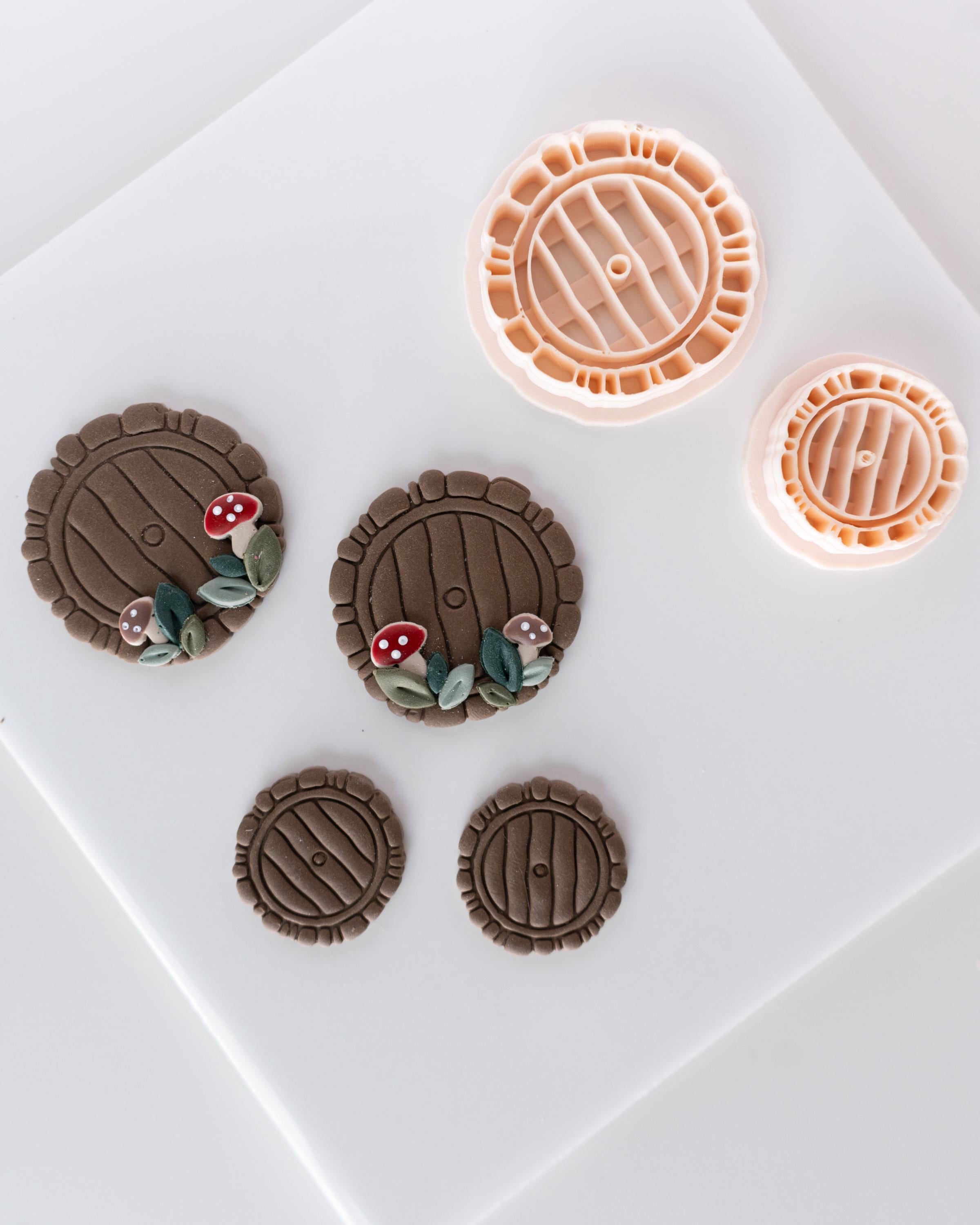 Wooden Mythical Door