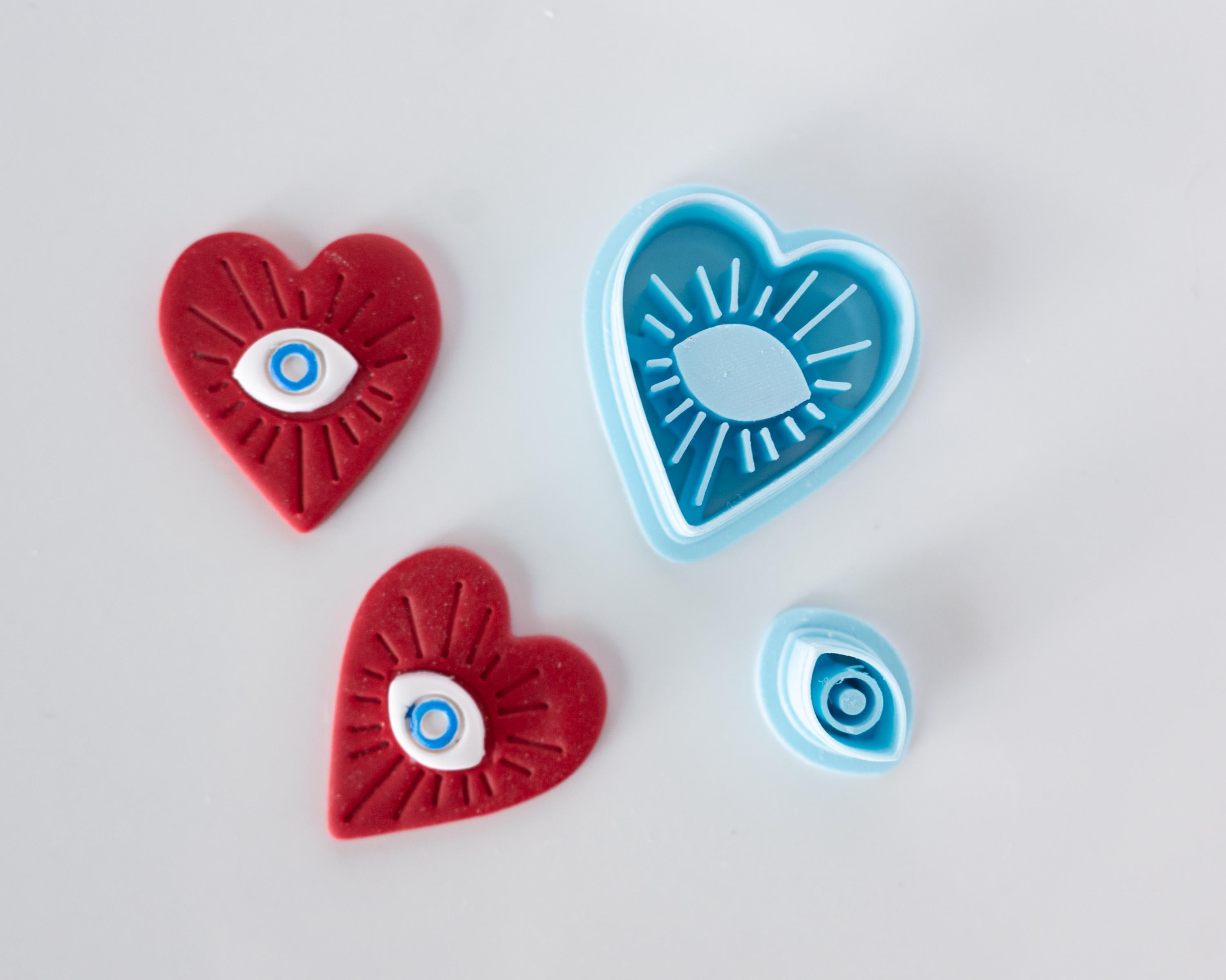 Heart Eye - 2 Piece Set