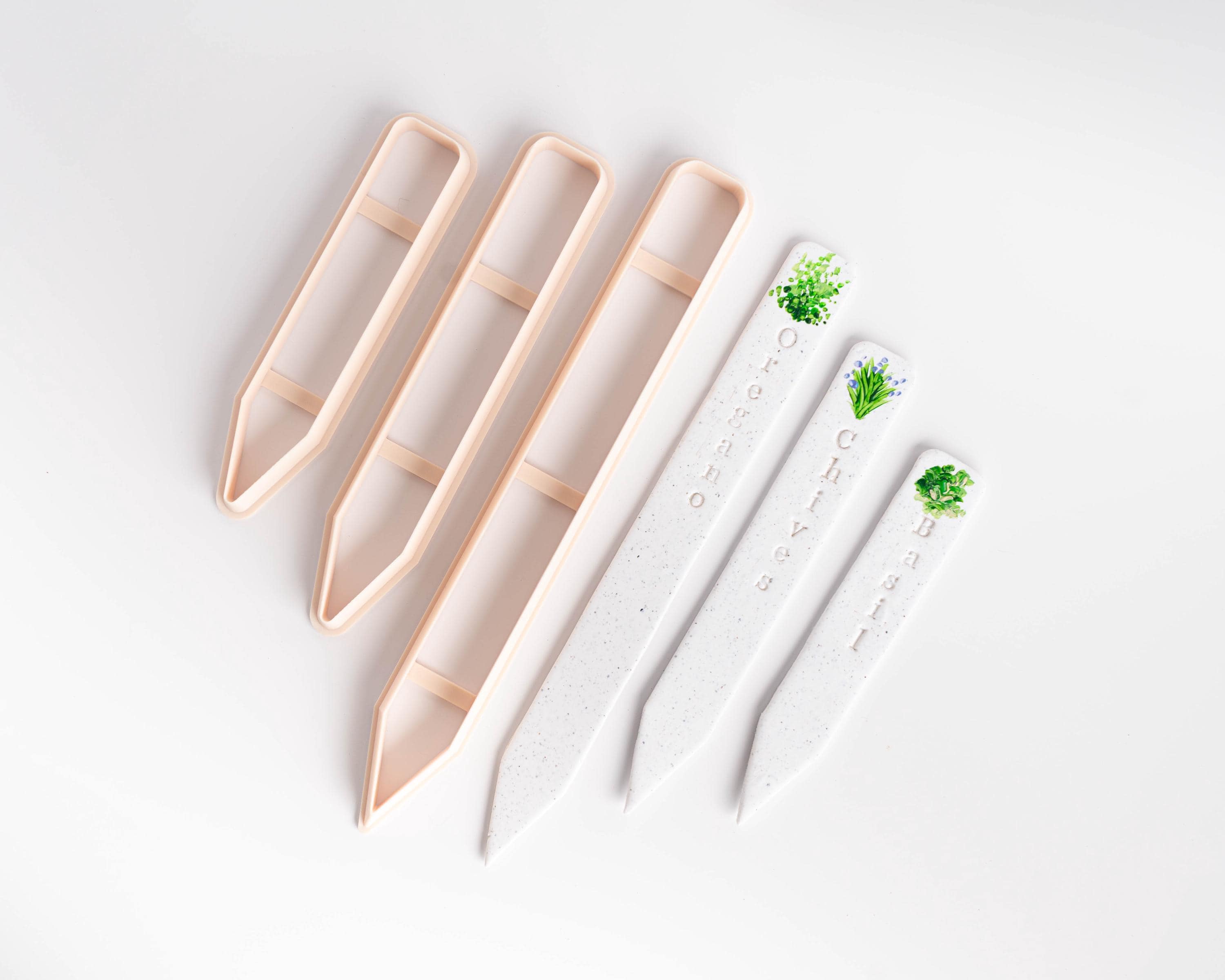 Herb Marker - Clay Cutter - 3 size options