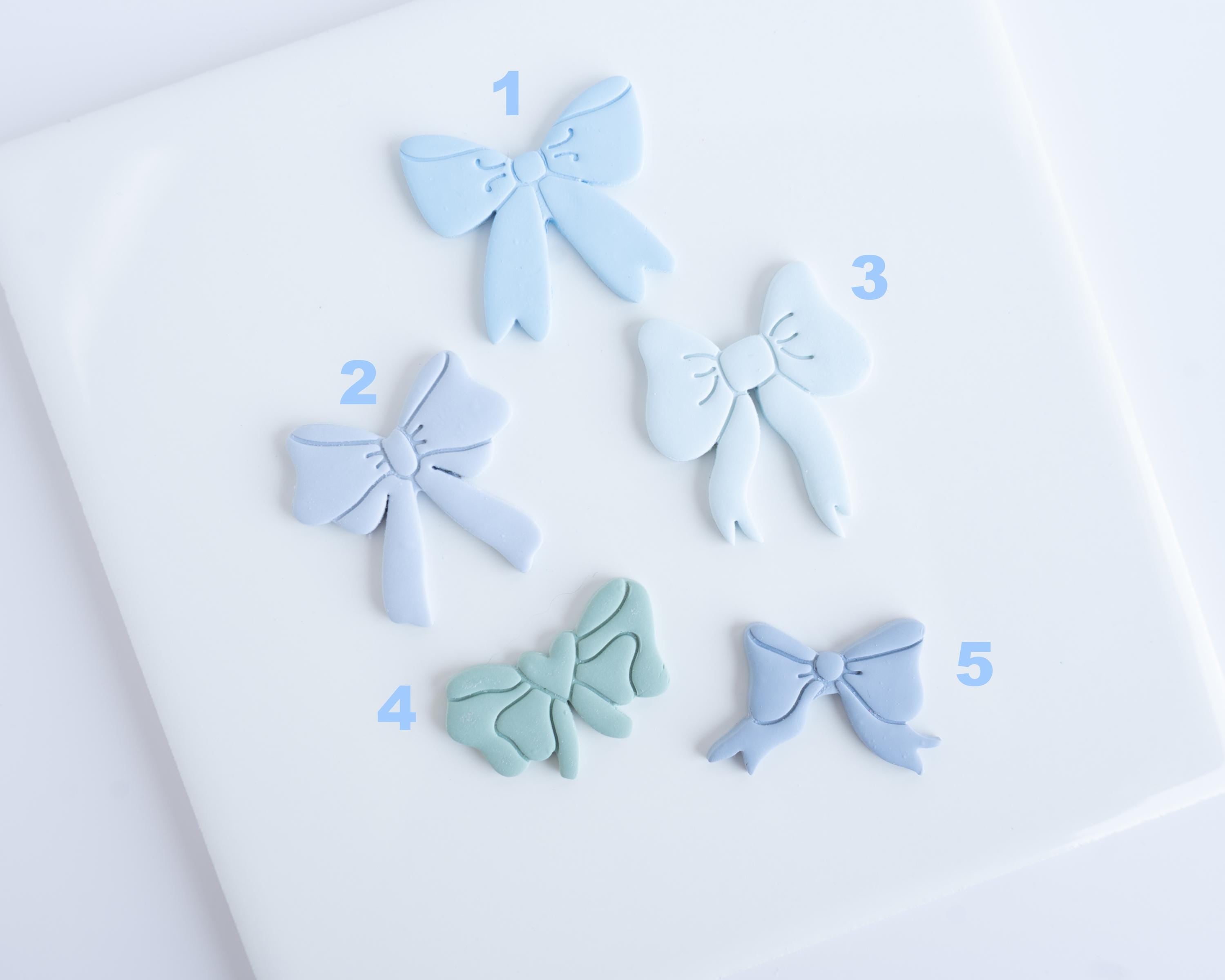 Bow Clay Cutters - Set 3