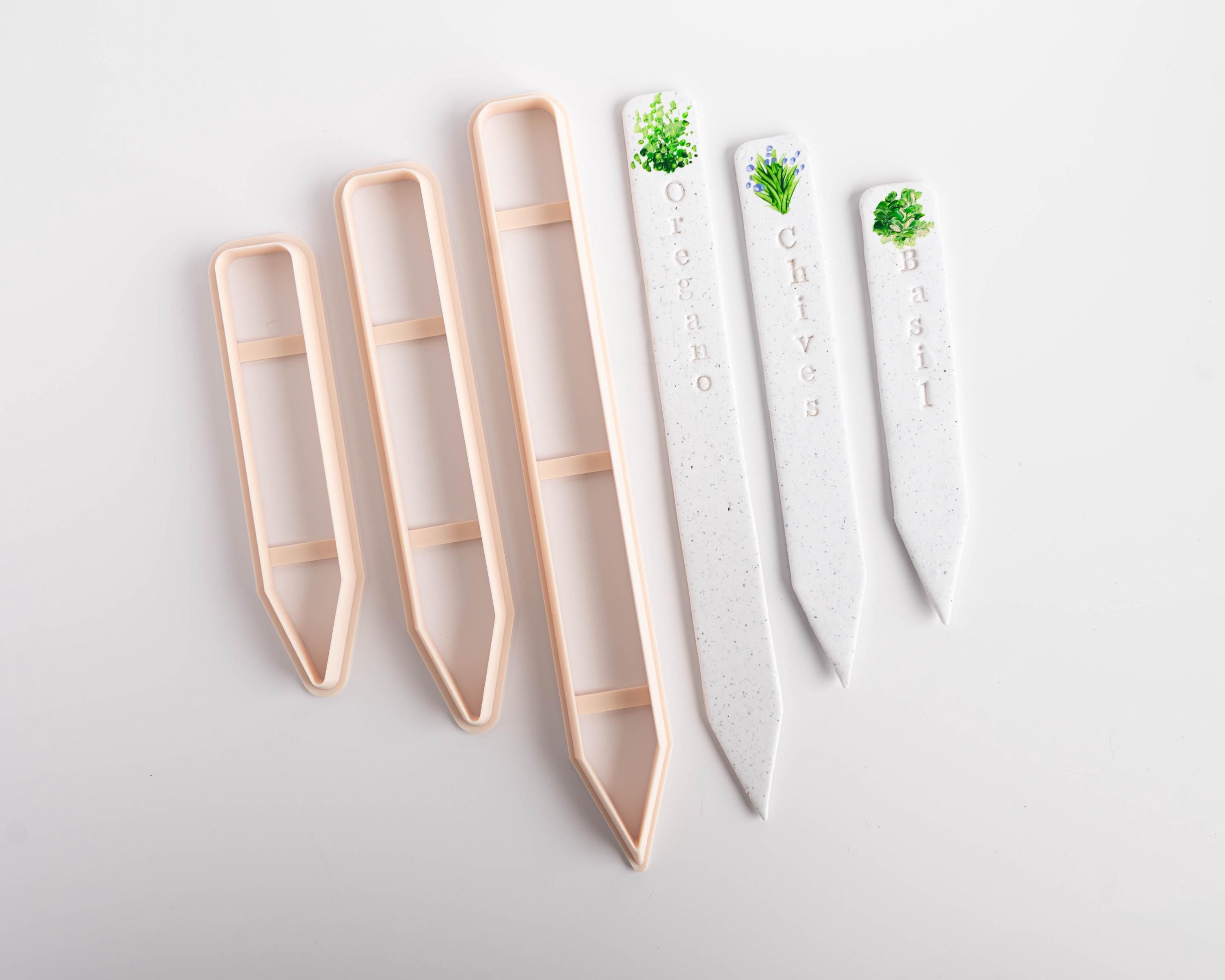 Herb Marker - Clay Cutter - 3 size options