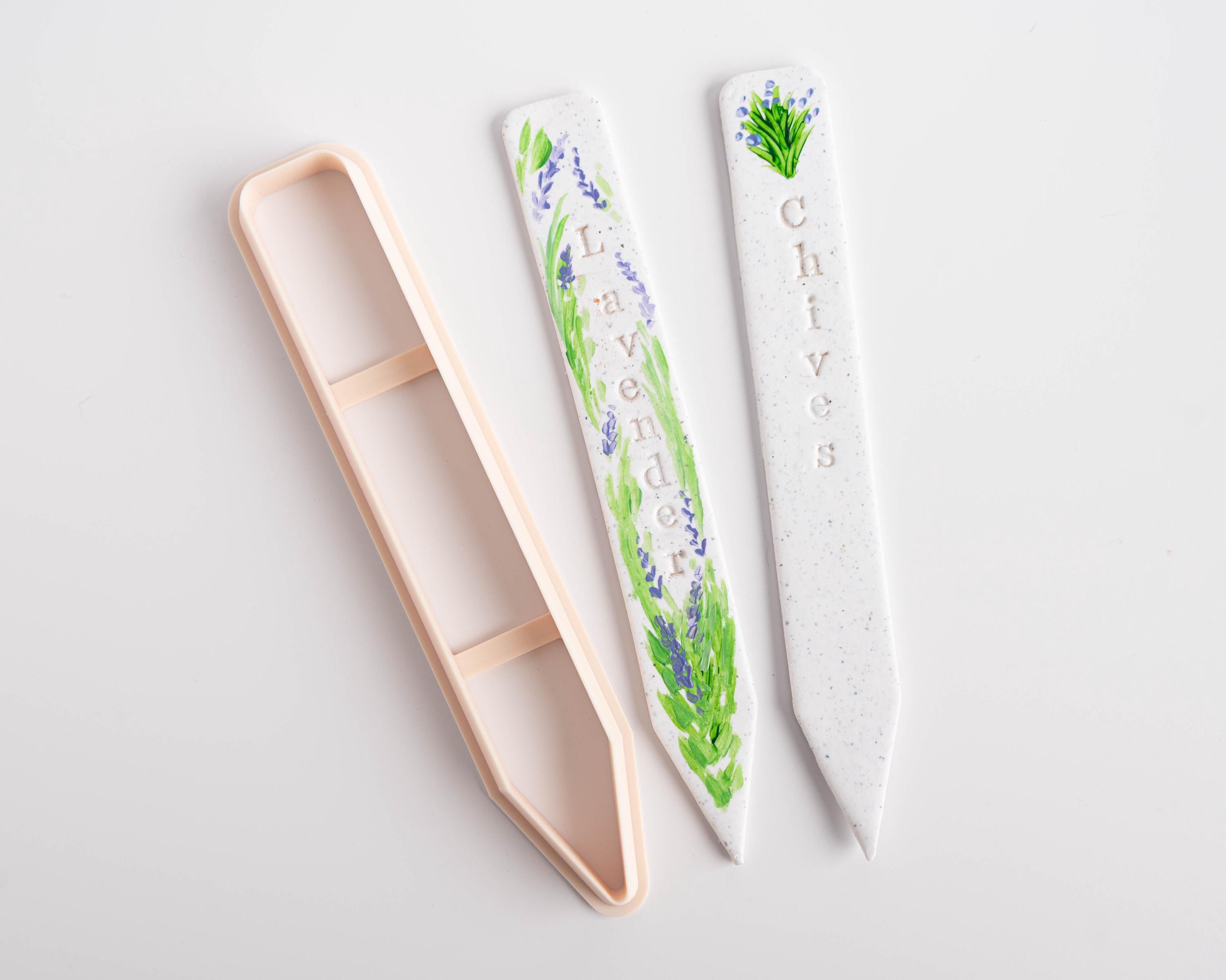 Herb Marker - Clay Cutter - 3 size options