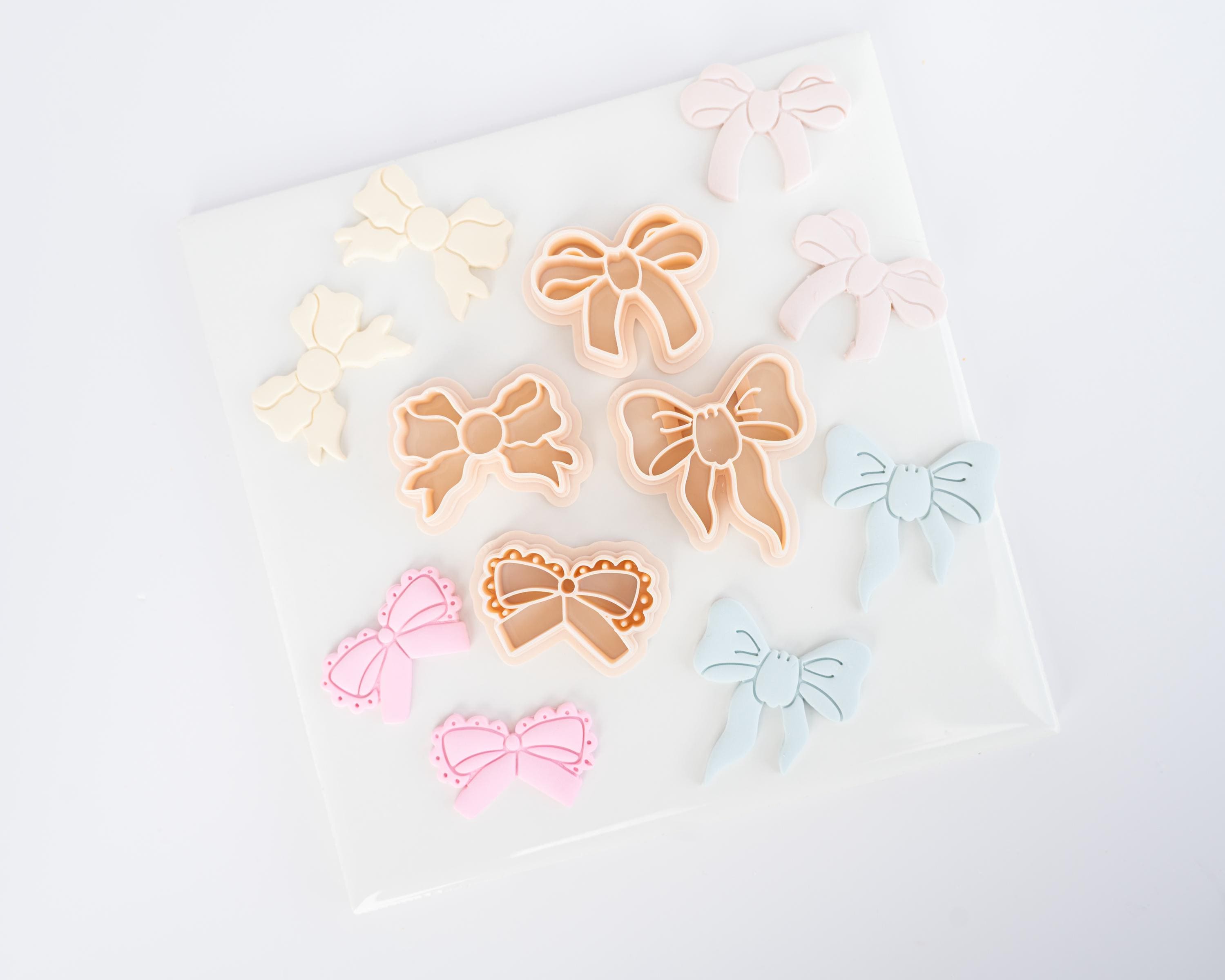 Bow Clay Cutters - Set 4