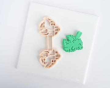 Dragon - Stitched Clay Leather Effect Keychain - Booktok Keychain