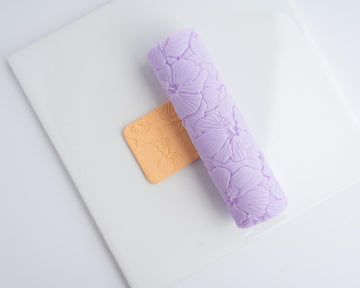 Hibiscus Roller - Resin Texture Roller