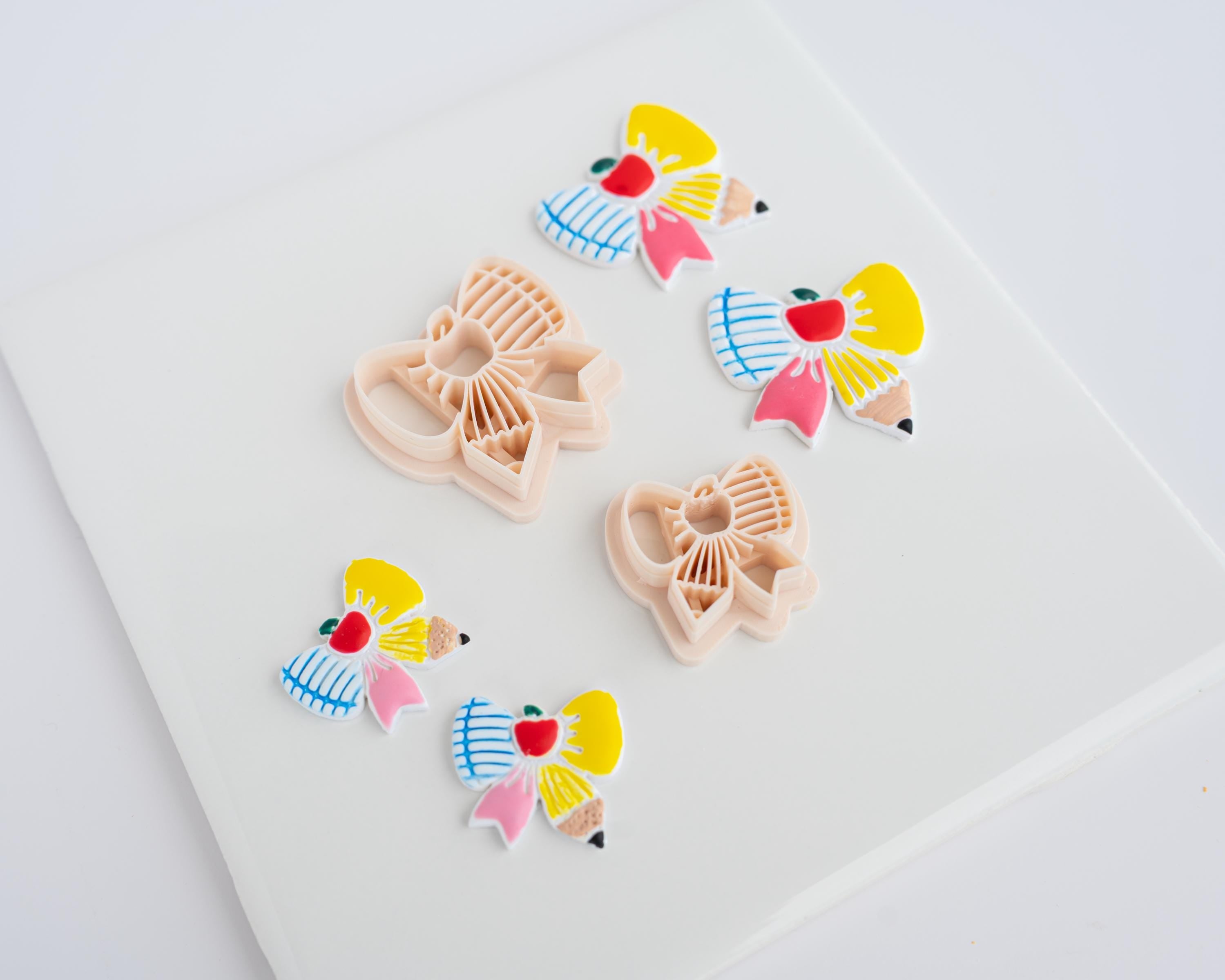 Back to School Bow / Pencil Ribbon