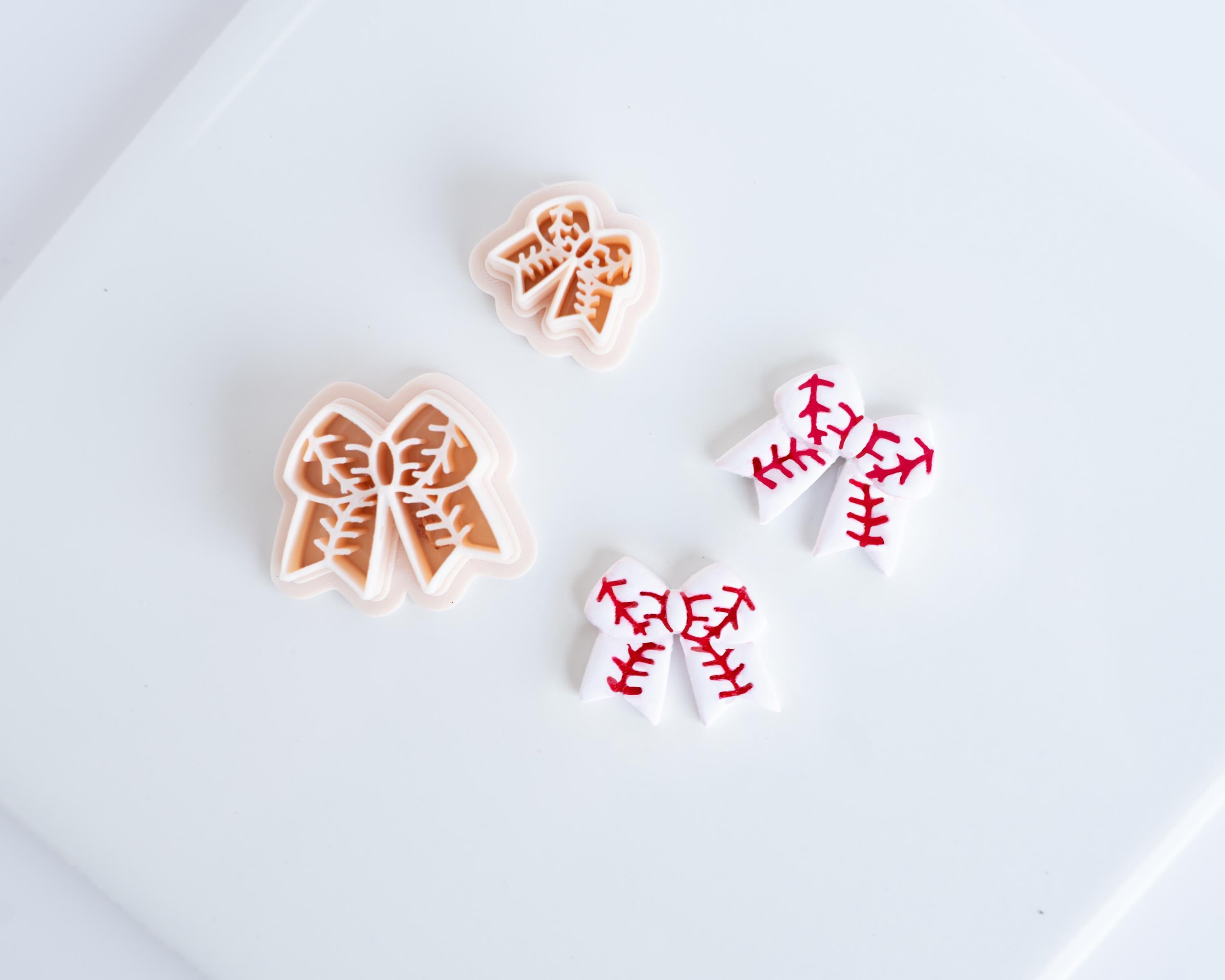 Stitched Baseball Bow