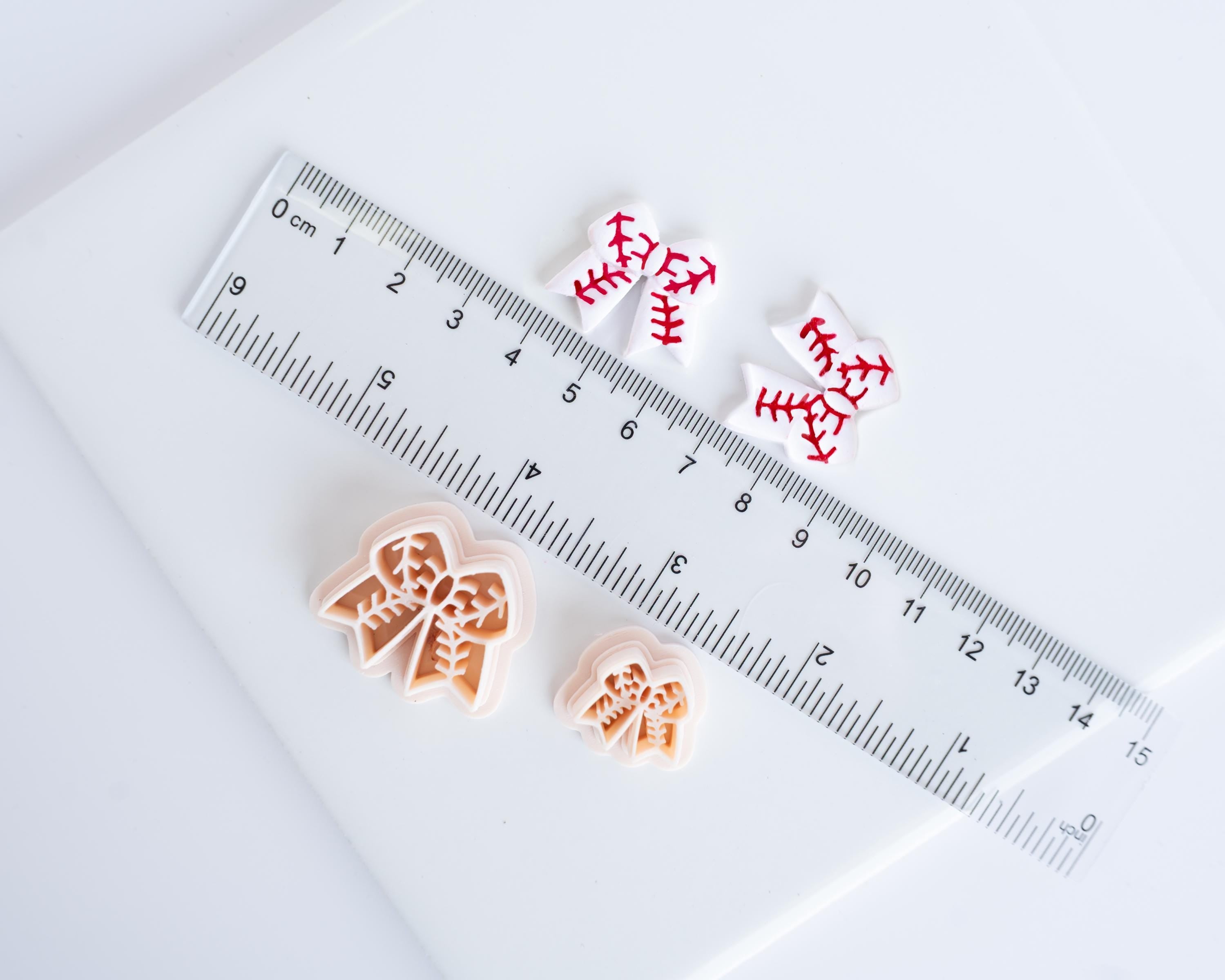 Stitched Baseball Bow