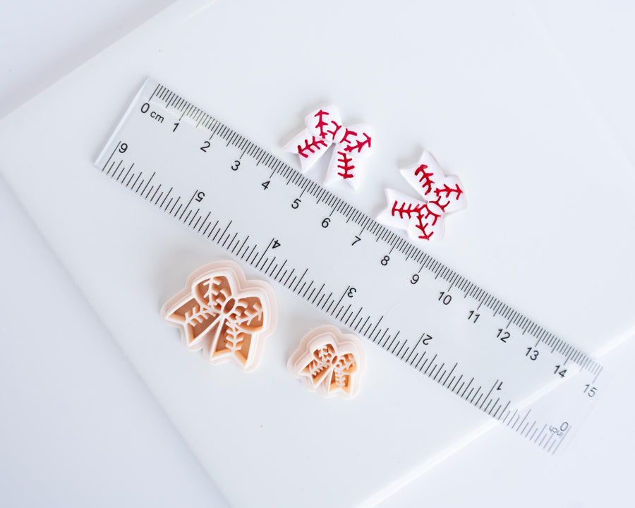 Stitched Baseball Bow