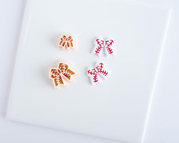 Stitched Baseball Bow