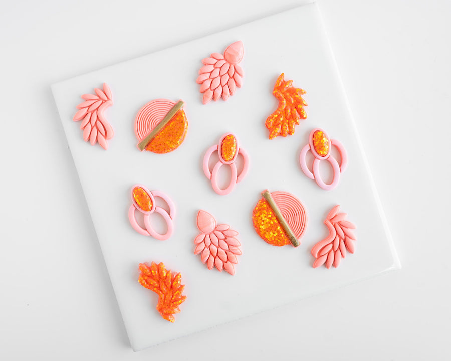 Abstract Feathers - Showgirl Collection