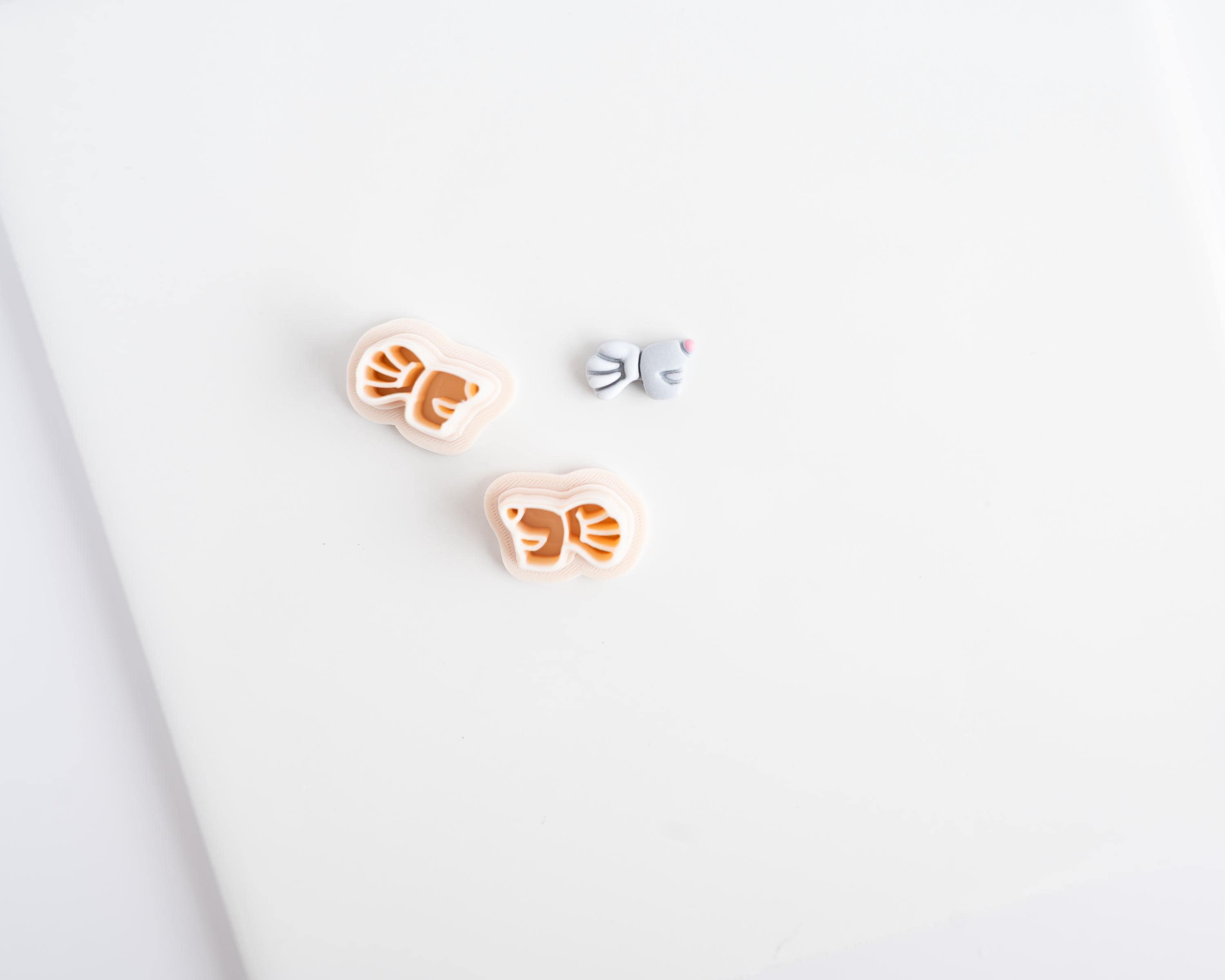 Cooking Rat Stud - Mirrored 2 or 3-piece set