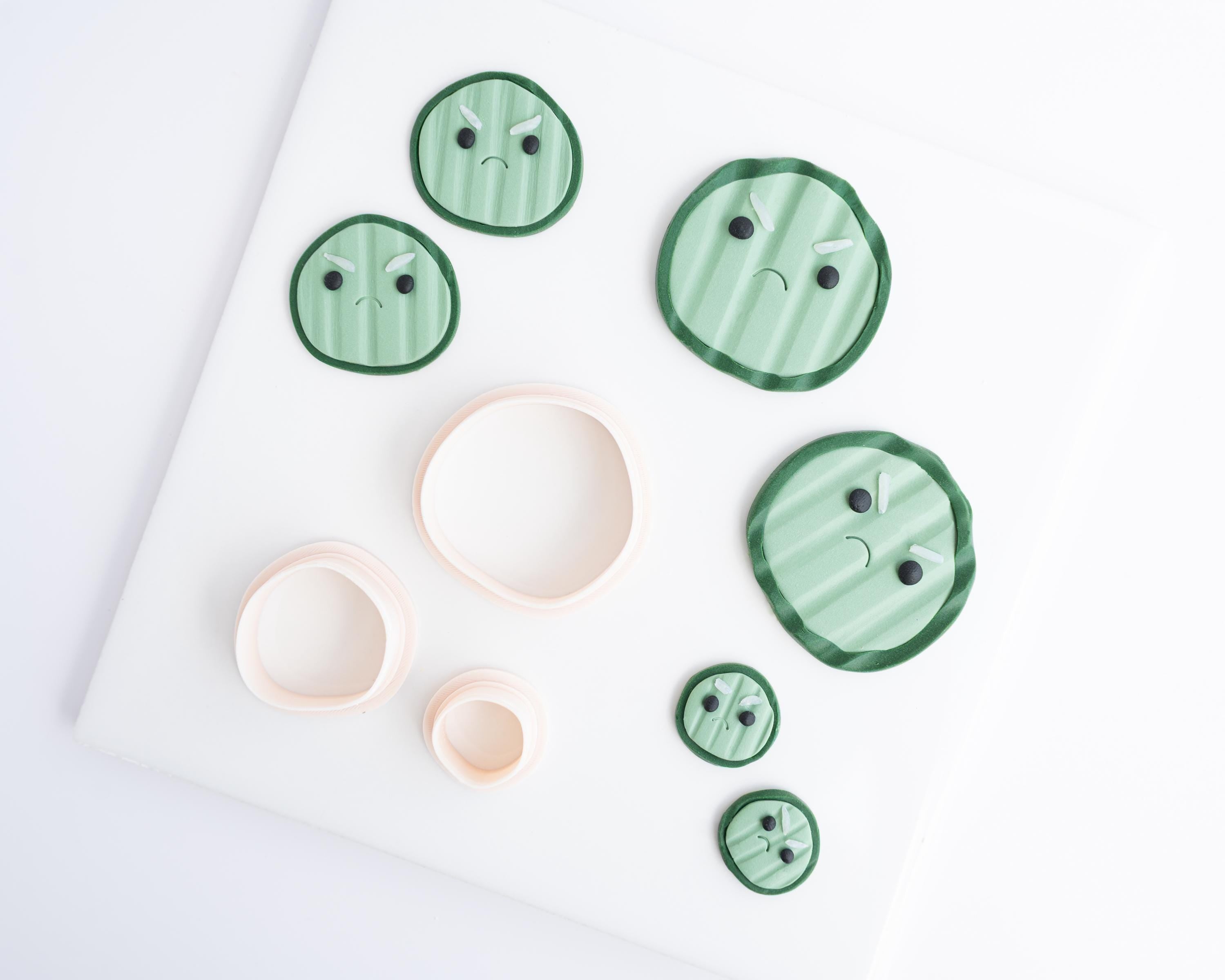 Pickle Outline / Organic Circle Shape