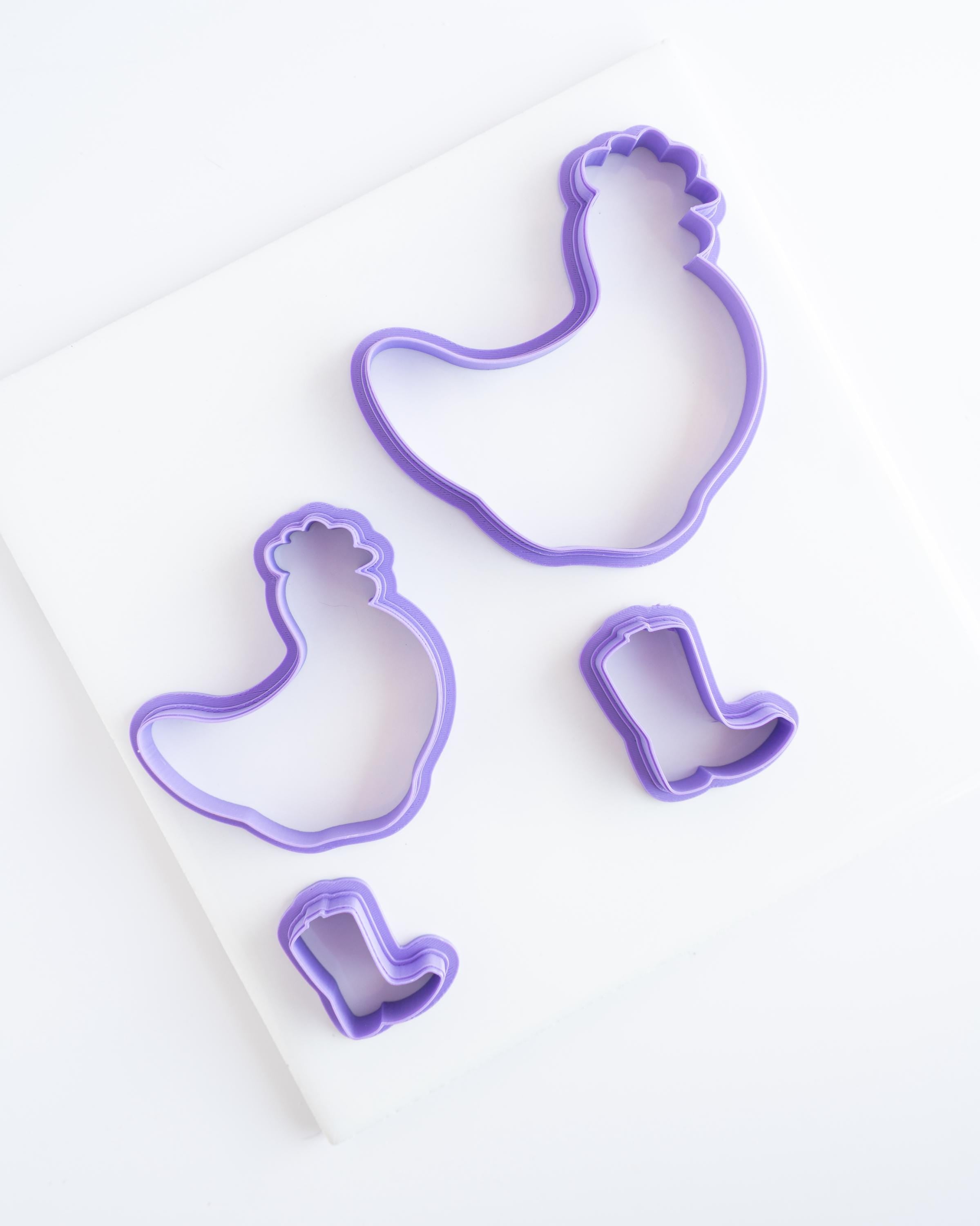 Ornament Collection: Chicken and Boot