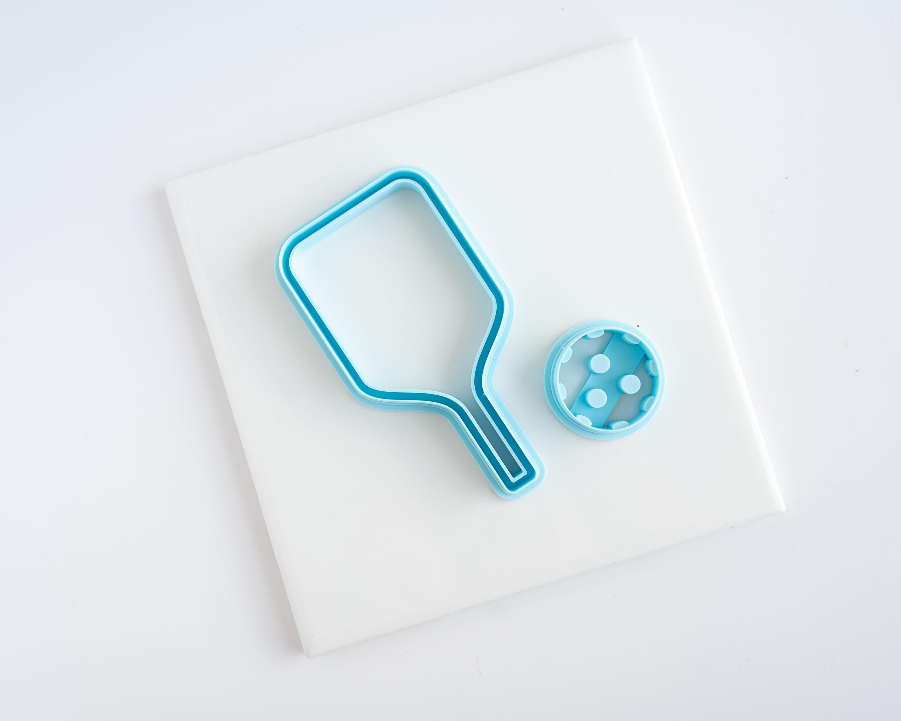 Ornament Collection: Pickleball Paddle and Ball