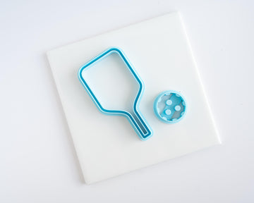Ornament Collection: Pickleball Paddle and Ball