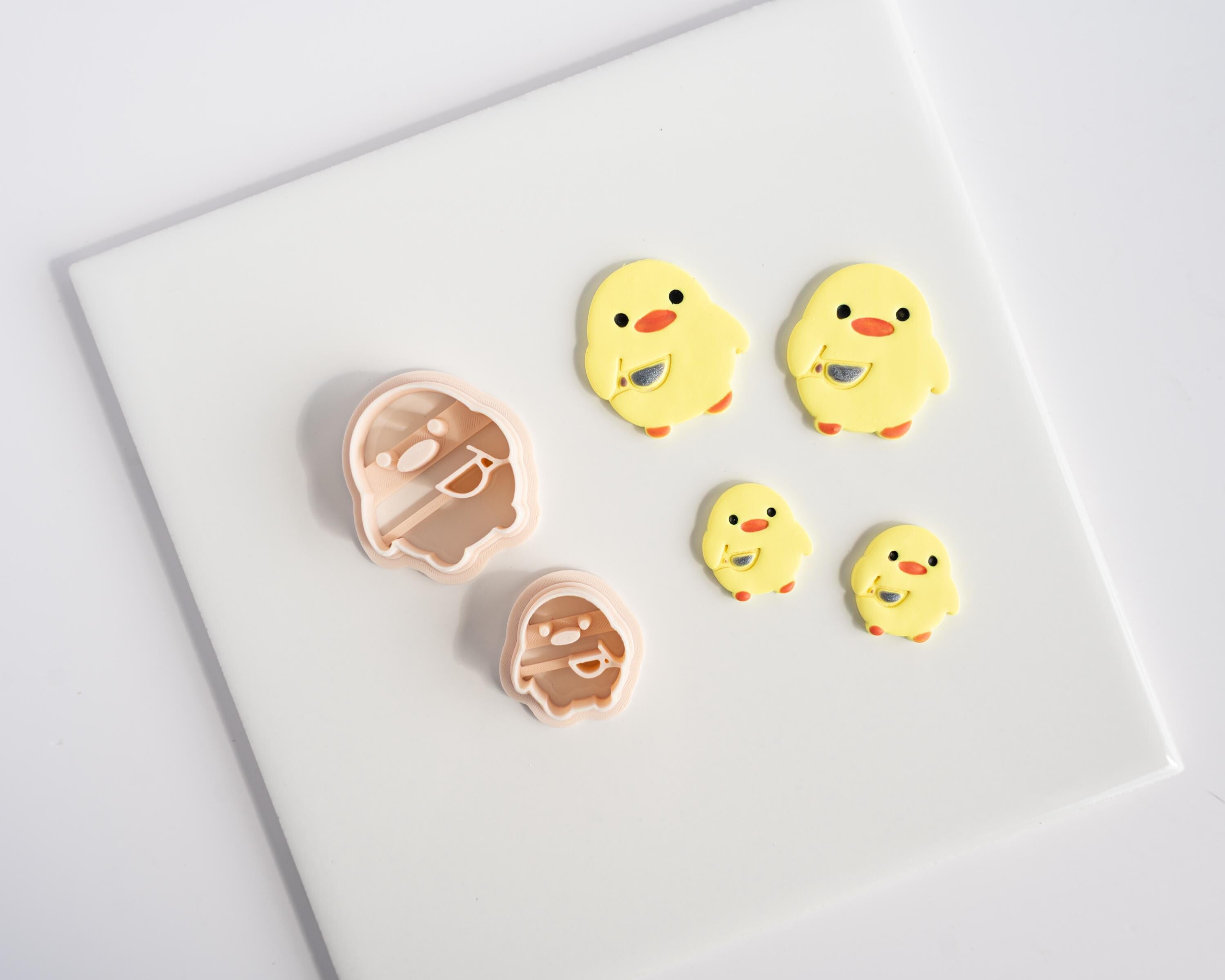 Dagger Kitty, Frog and Chick - Clay Cutter