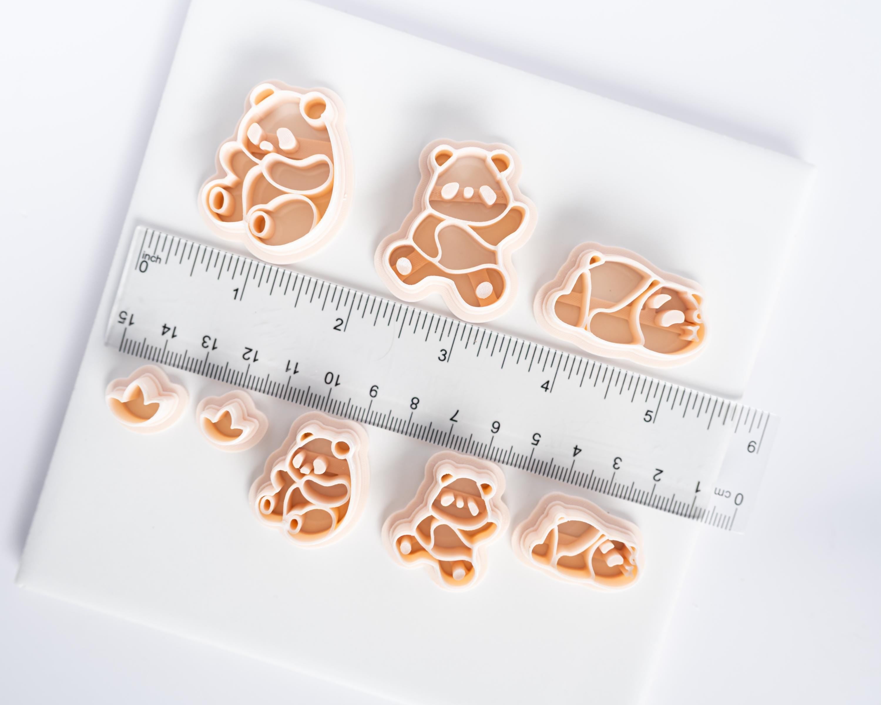 Panda and Eucalyptus Cutter Set - 3 or 4 pieces