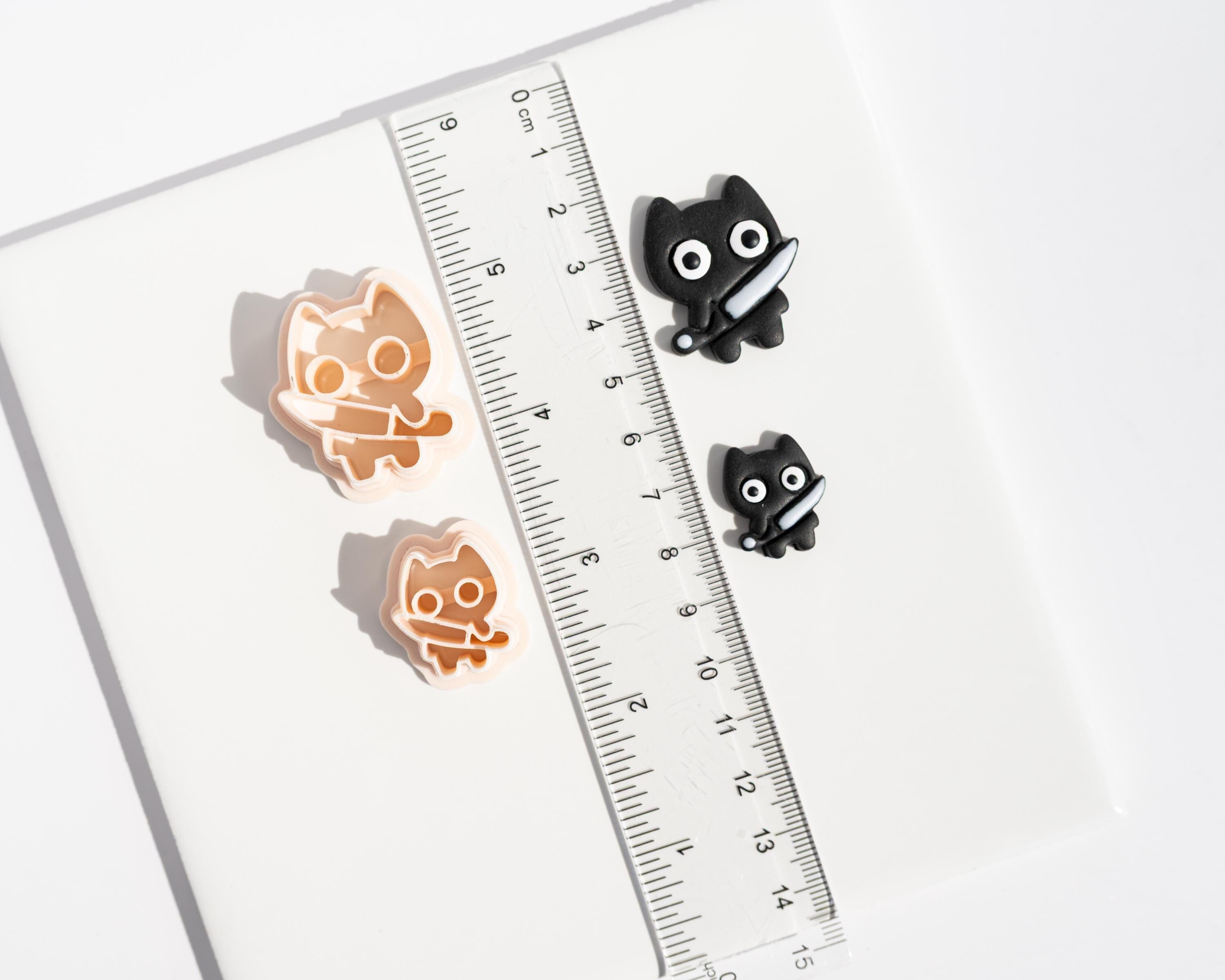 Dagger Kitty, Frog and Chick - Clay Cutter