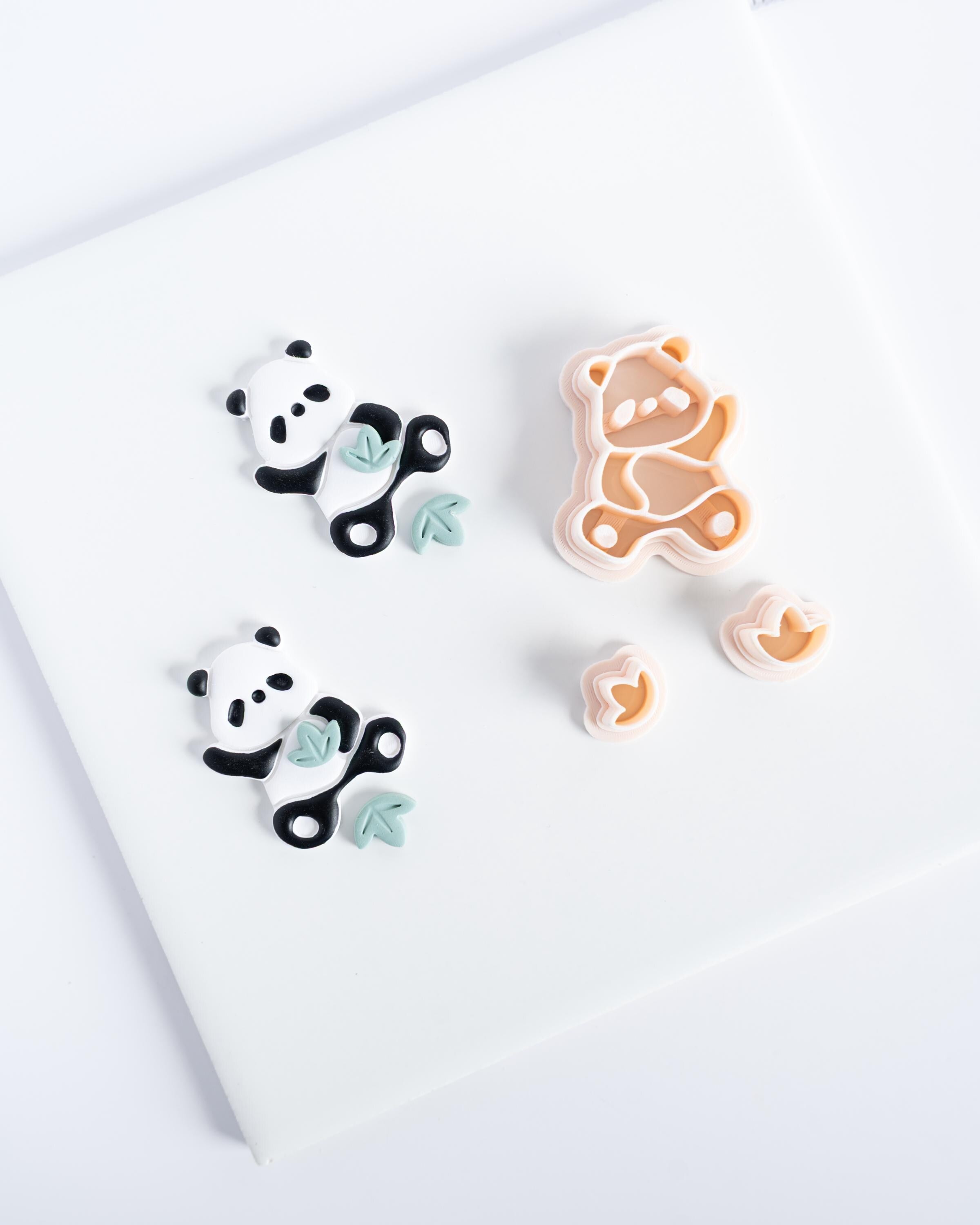 Panda and Eucalyptus Cutter Set - 3 or 4 pieces