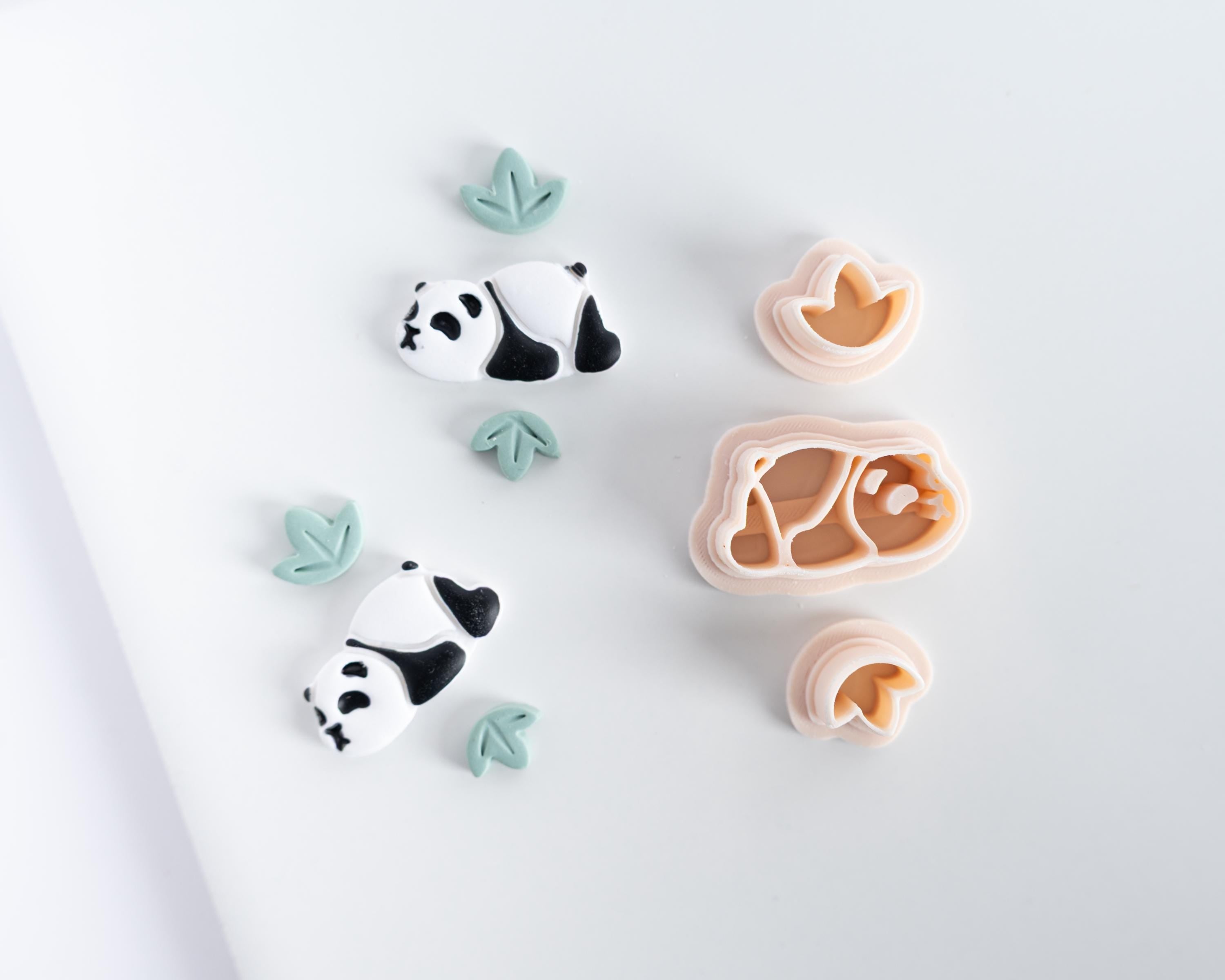 Panda and Eucalyptus Cutter Set - 3 or 4 pieces