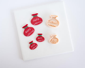 Santa Bag - Christmas Clay Cutter