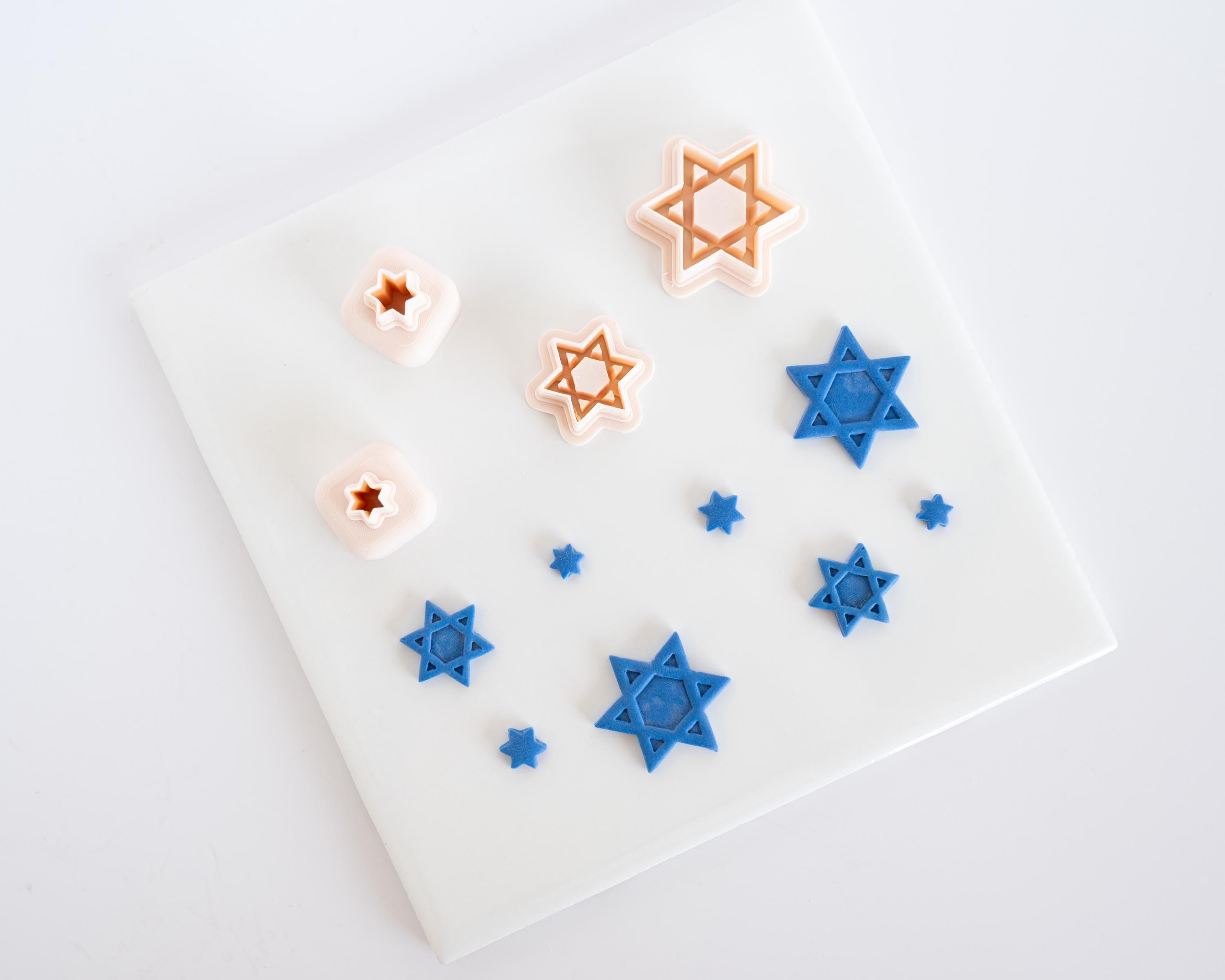 Star of David - Hanukah Clay Cutter