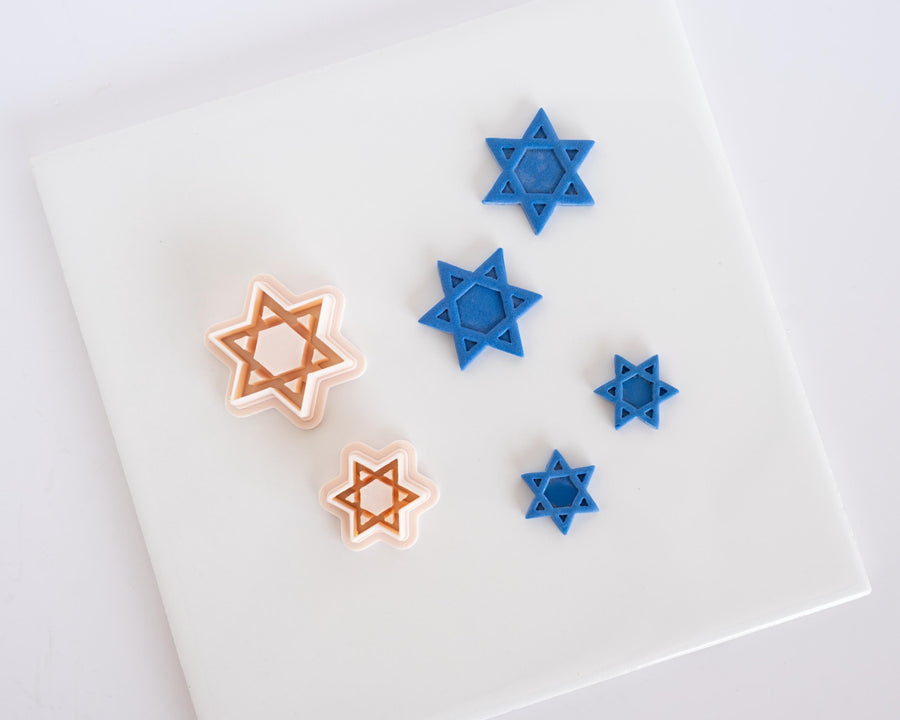 Star of David - Hanukah Clay Cutter