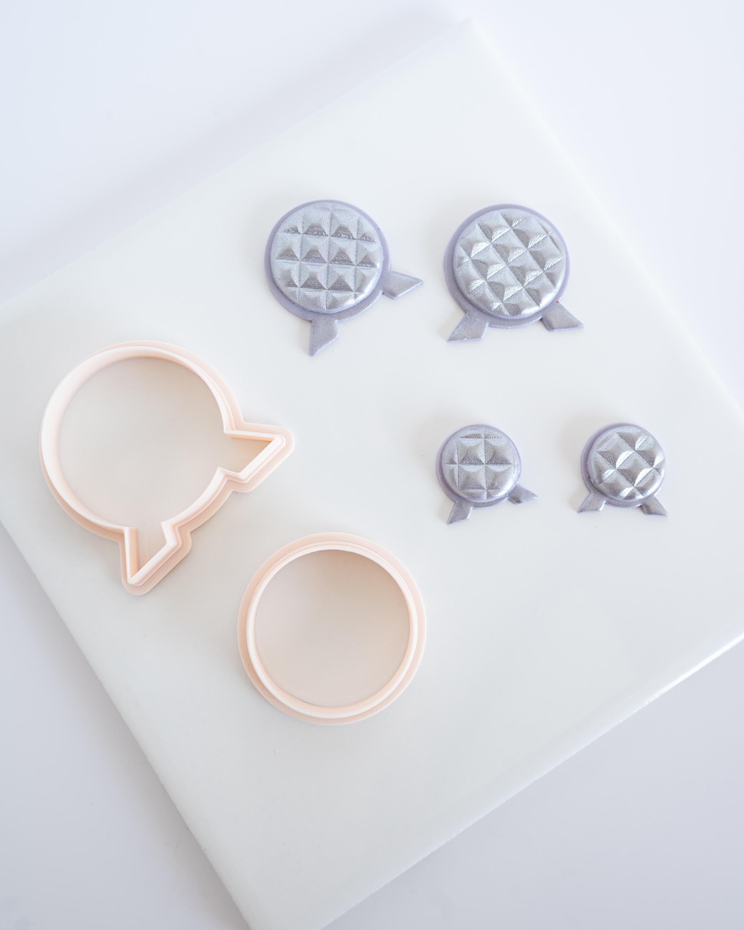 Space Ball - 2 Piece Clay Cutter Set