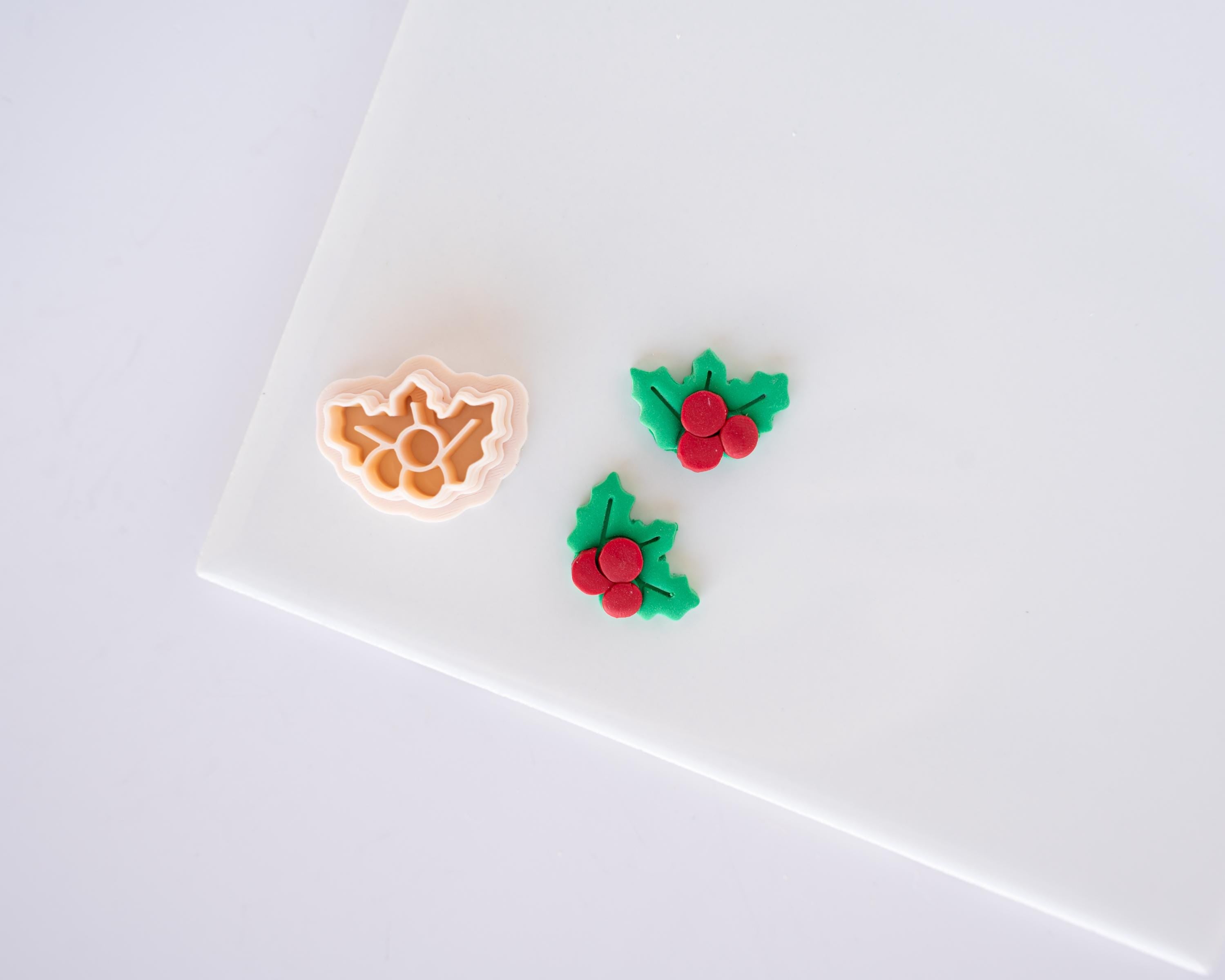 Holly Leaf 2025 - Christmas Clay Cutter