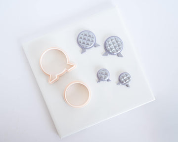 Space Ball - 2 Piece Clay Cutter Set