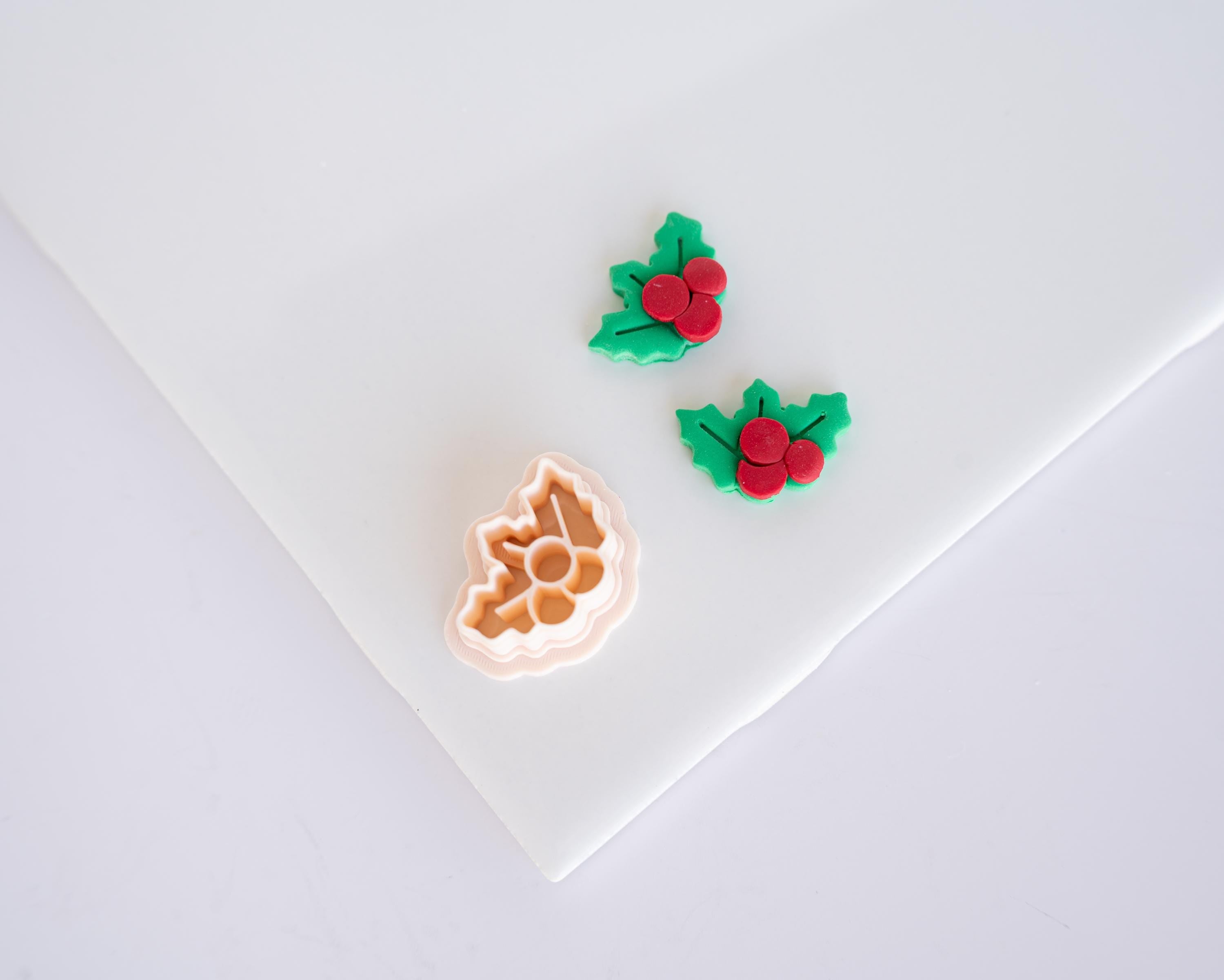 Holly Leaf 2025 - Christmas Clay Cutter