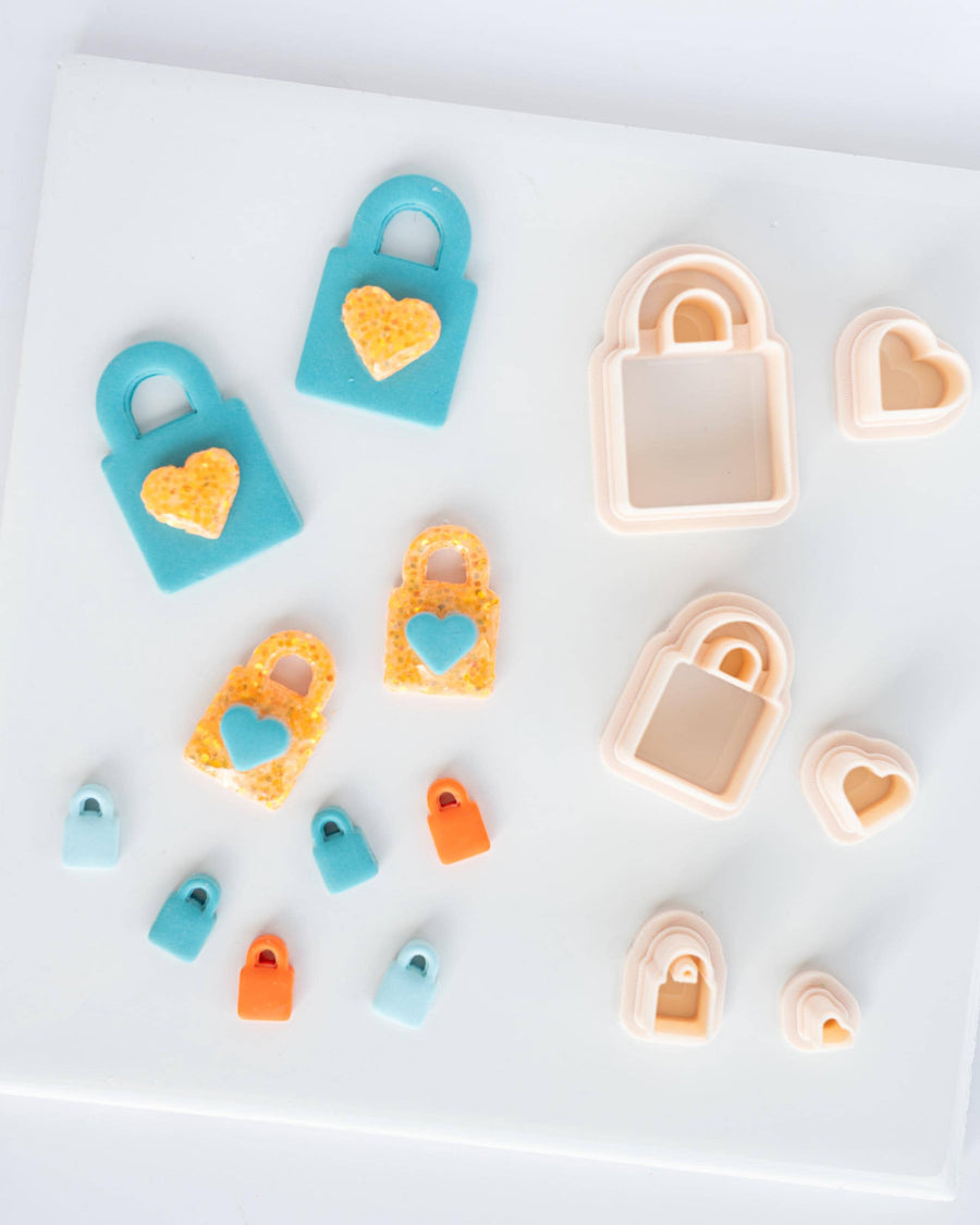 Lock with Heart - Showgirl Collection - 2 Piece Set