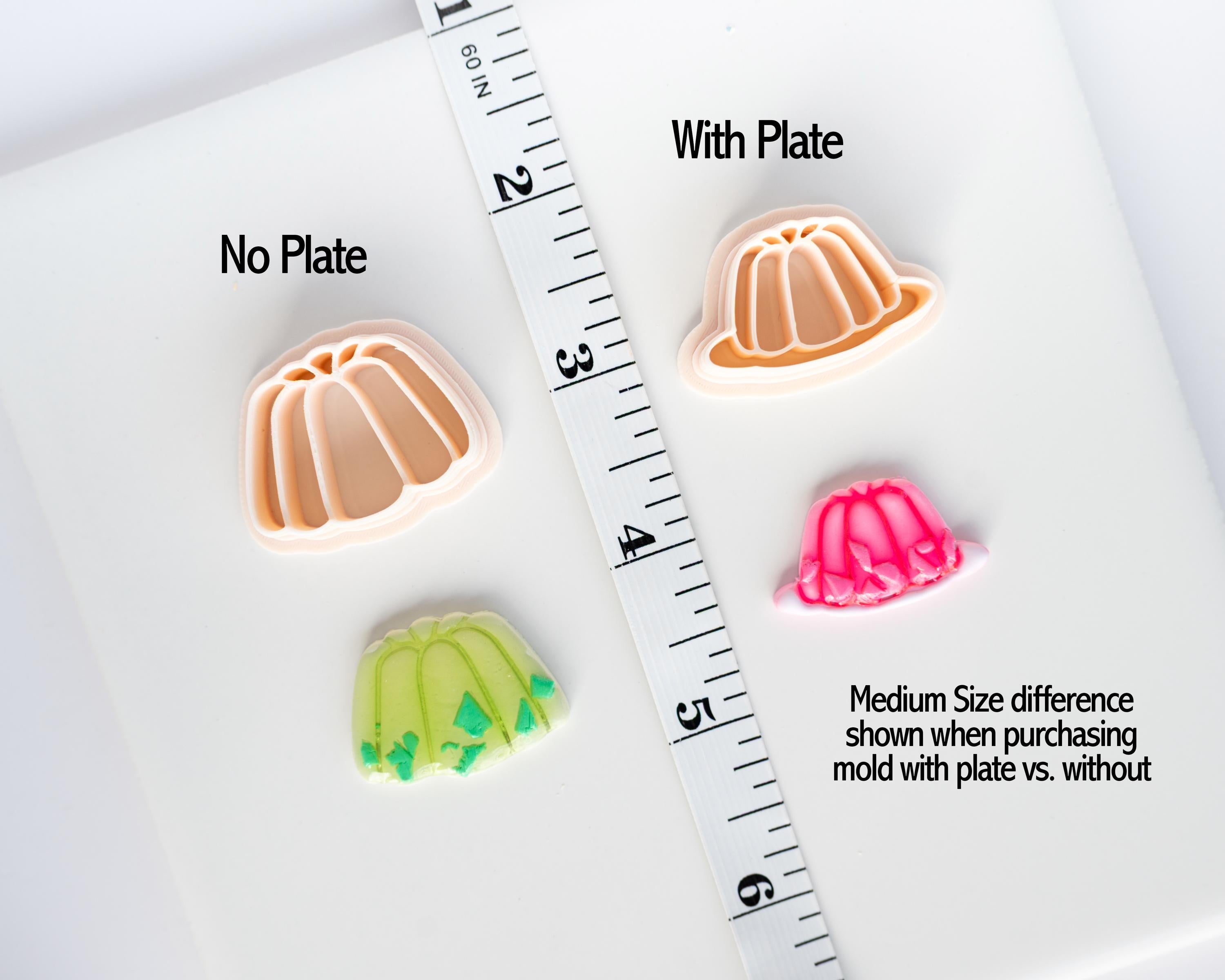 Jello Mold Clay Cutter - With or Without Plate