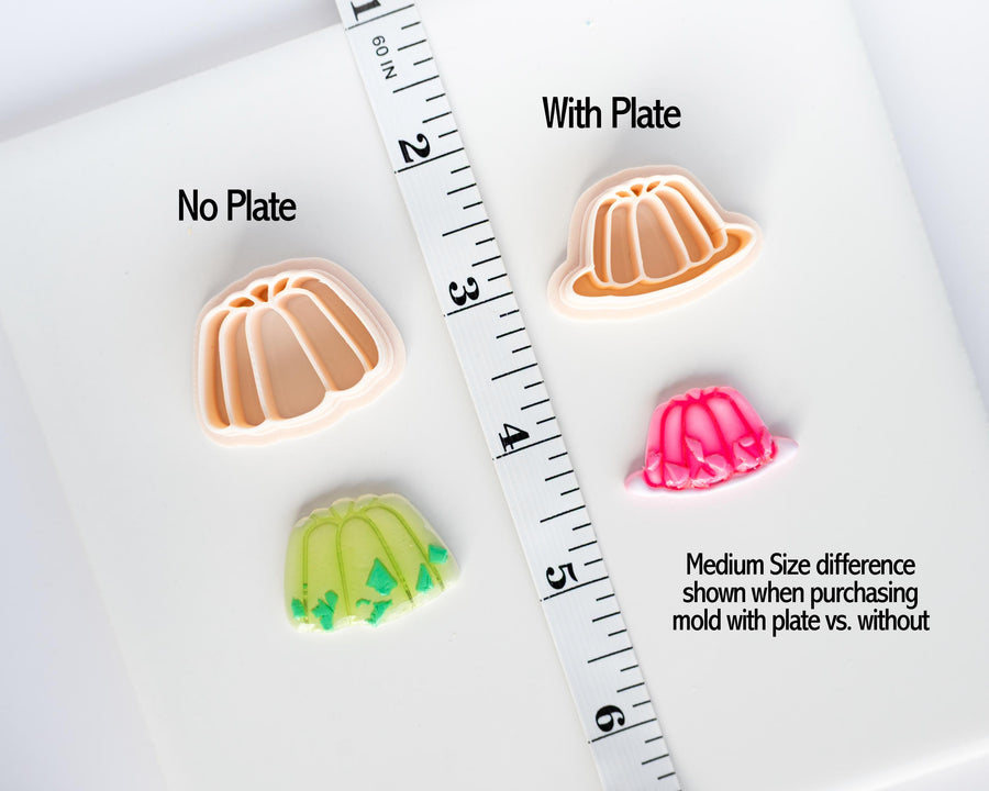 Jello Mold Clay Cutter - With or Without Plate