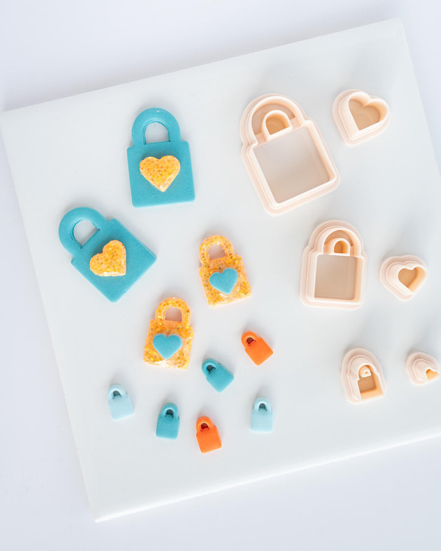 Lock with Heart - Showgirl Collection - 2 Piece Set