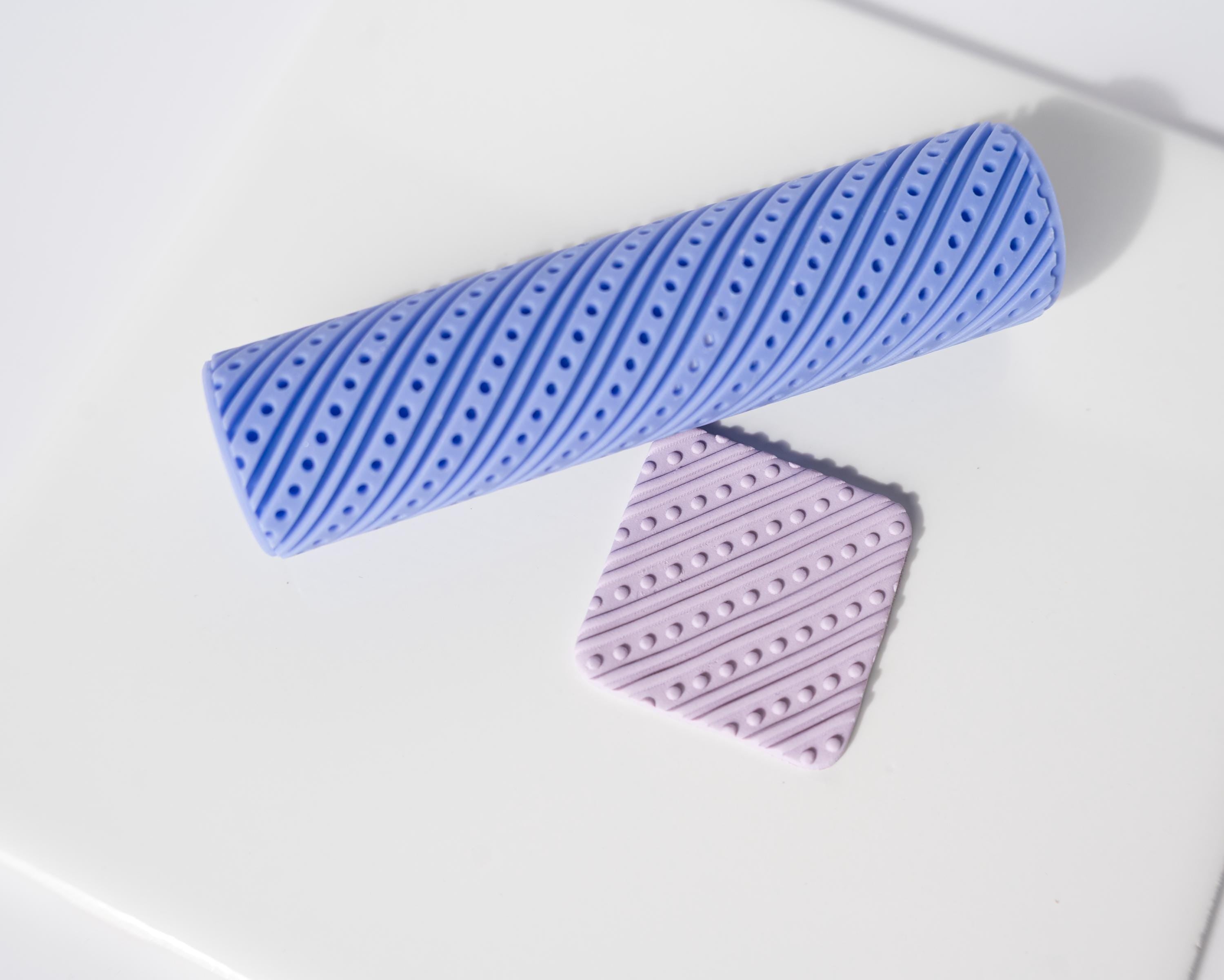 Line and Dot Roller - Resin Texture Roller